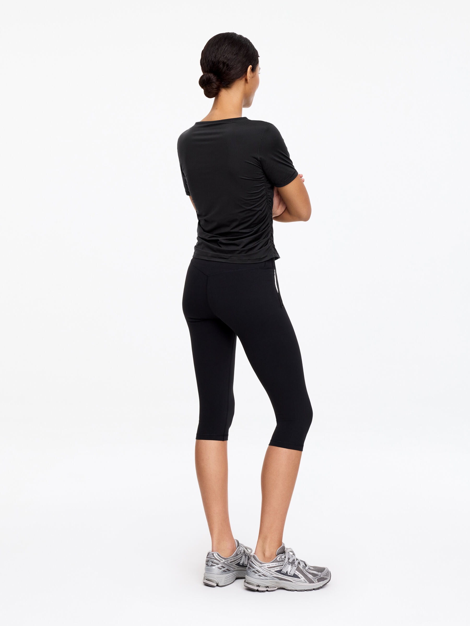 Top con cordón - Negro - Corte ajustado - Women - StillMedia/Lookbook - 2