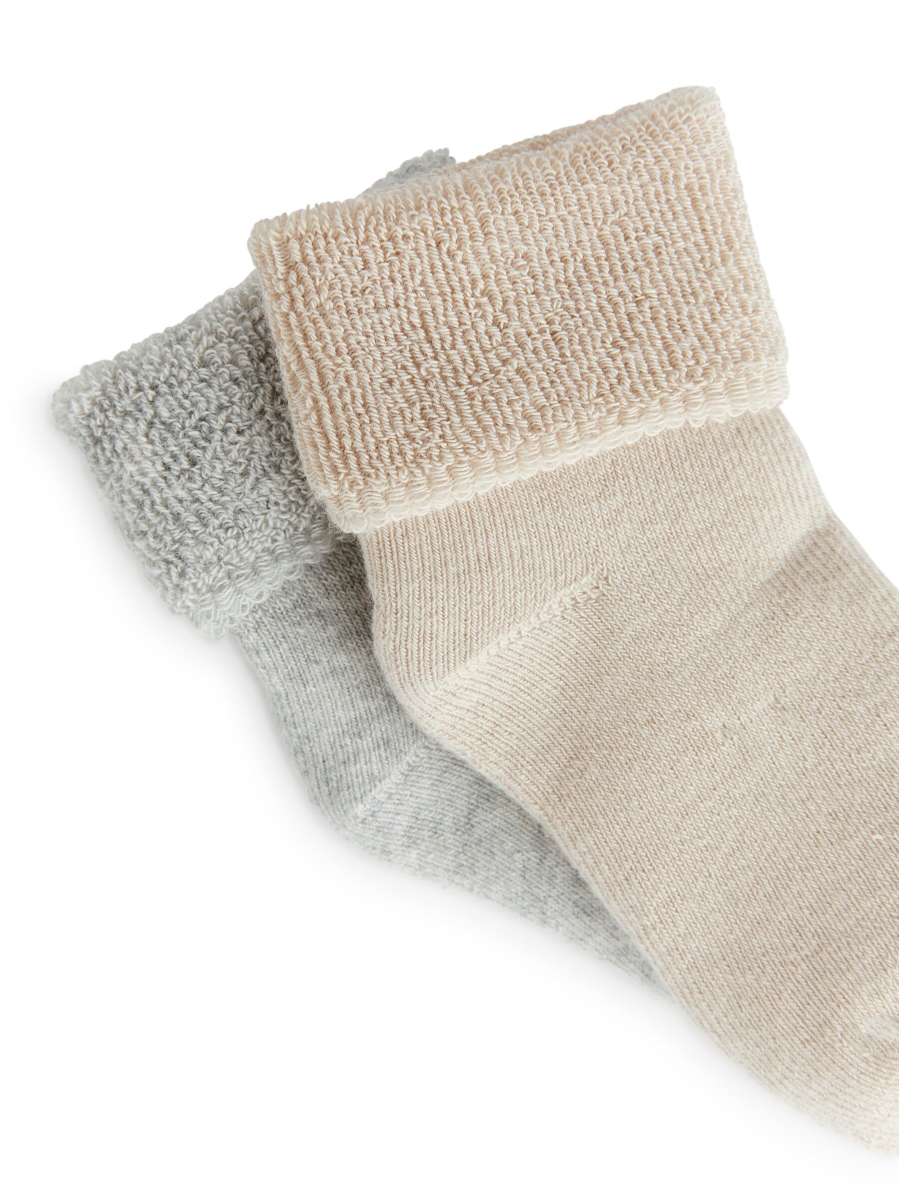 Babysocken aus Frottee - Beige/Grau - Kinder - StillMedia/DescriptiveDetail - 2