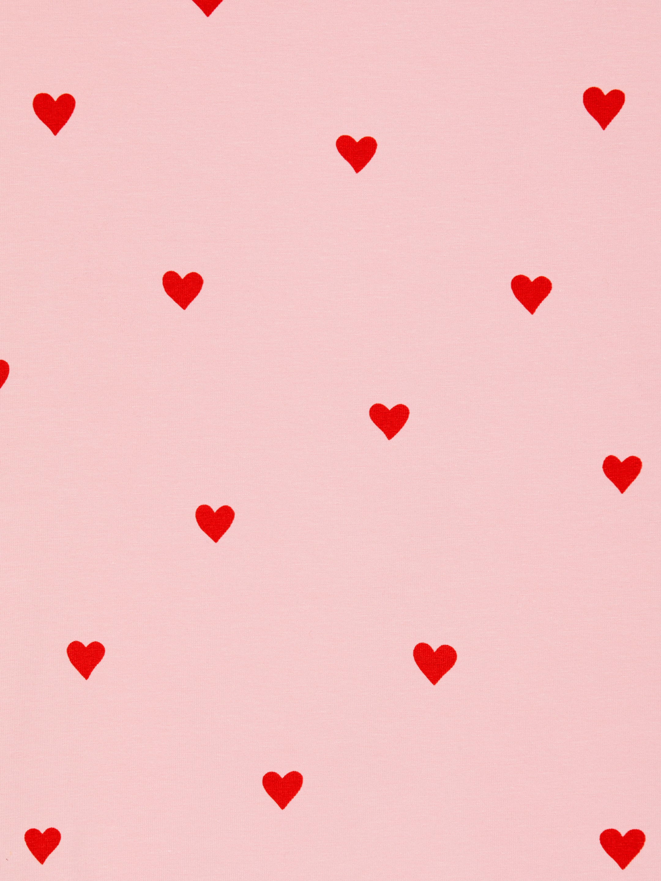 Größeres Bild anzeigen: Zweiteiliger kurzer Pyjama aus Jersey - Rosa/rote Herzen - Kids | H&M AT 3