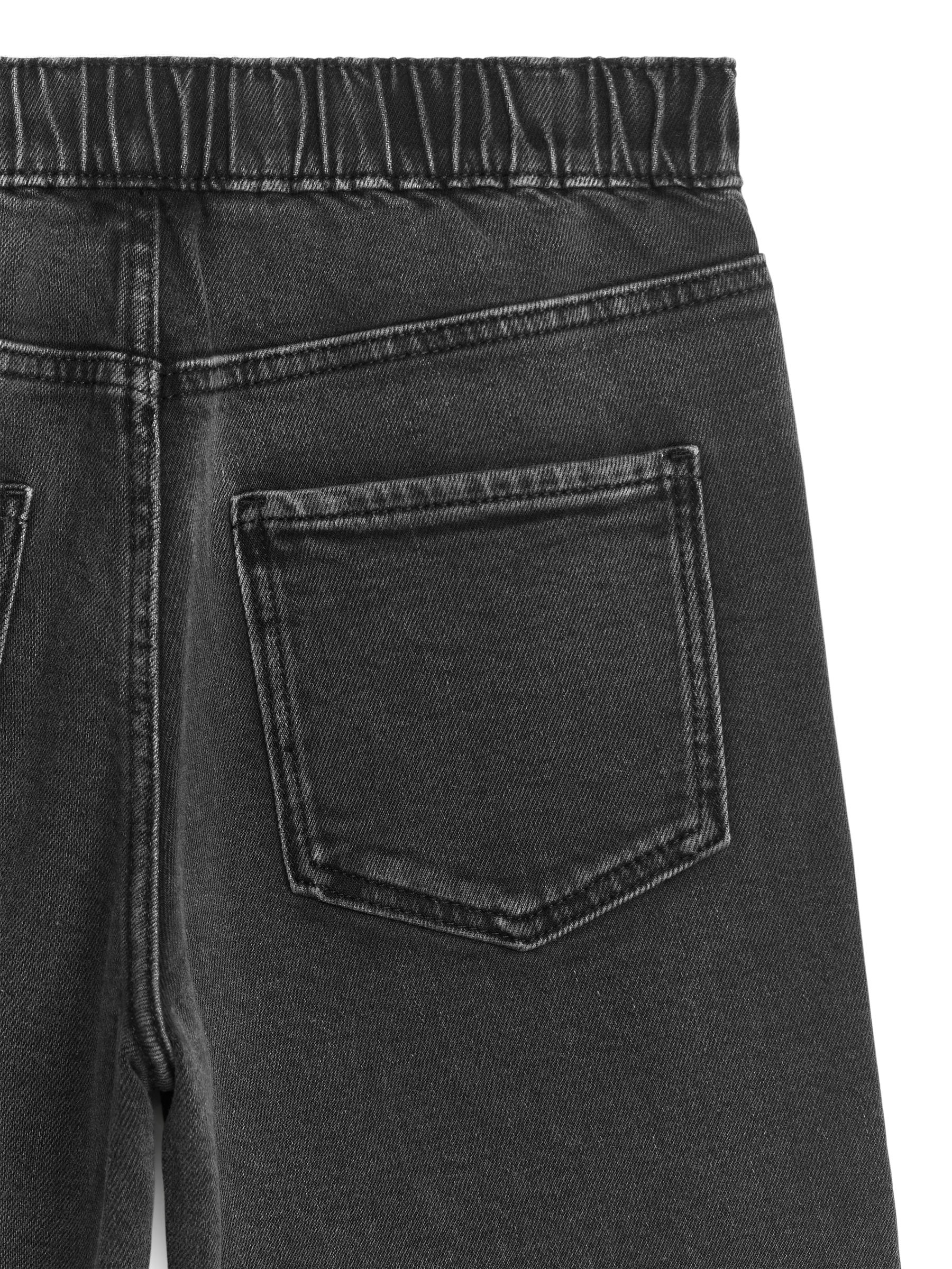 Jeansshorts - Verwaschenes Schwarz - Relaxed Fit - Kinder - StillMedia/DescriptiveDetail - 1