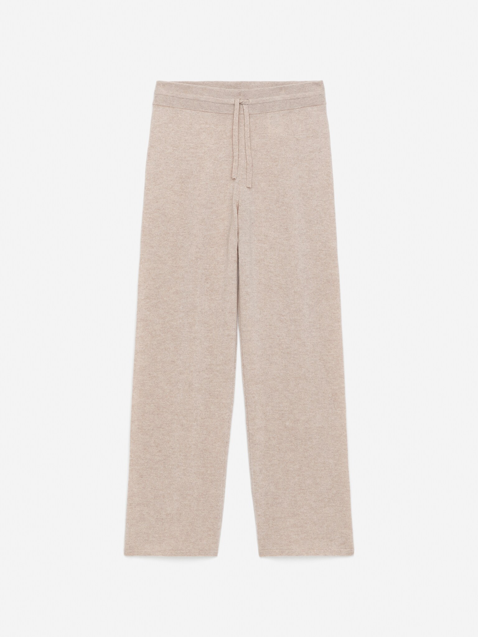 Pantalon en pur cachemire - Beige chiné - 2