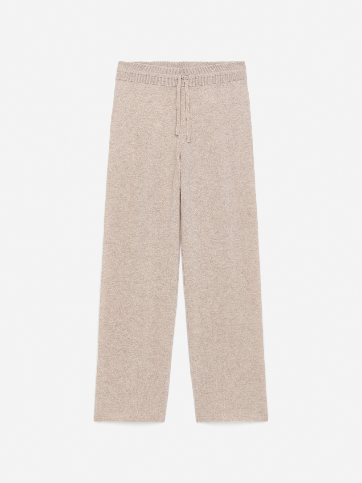 Pantalon en pur cachemire - Beige chiné - 2