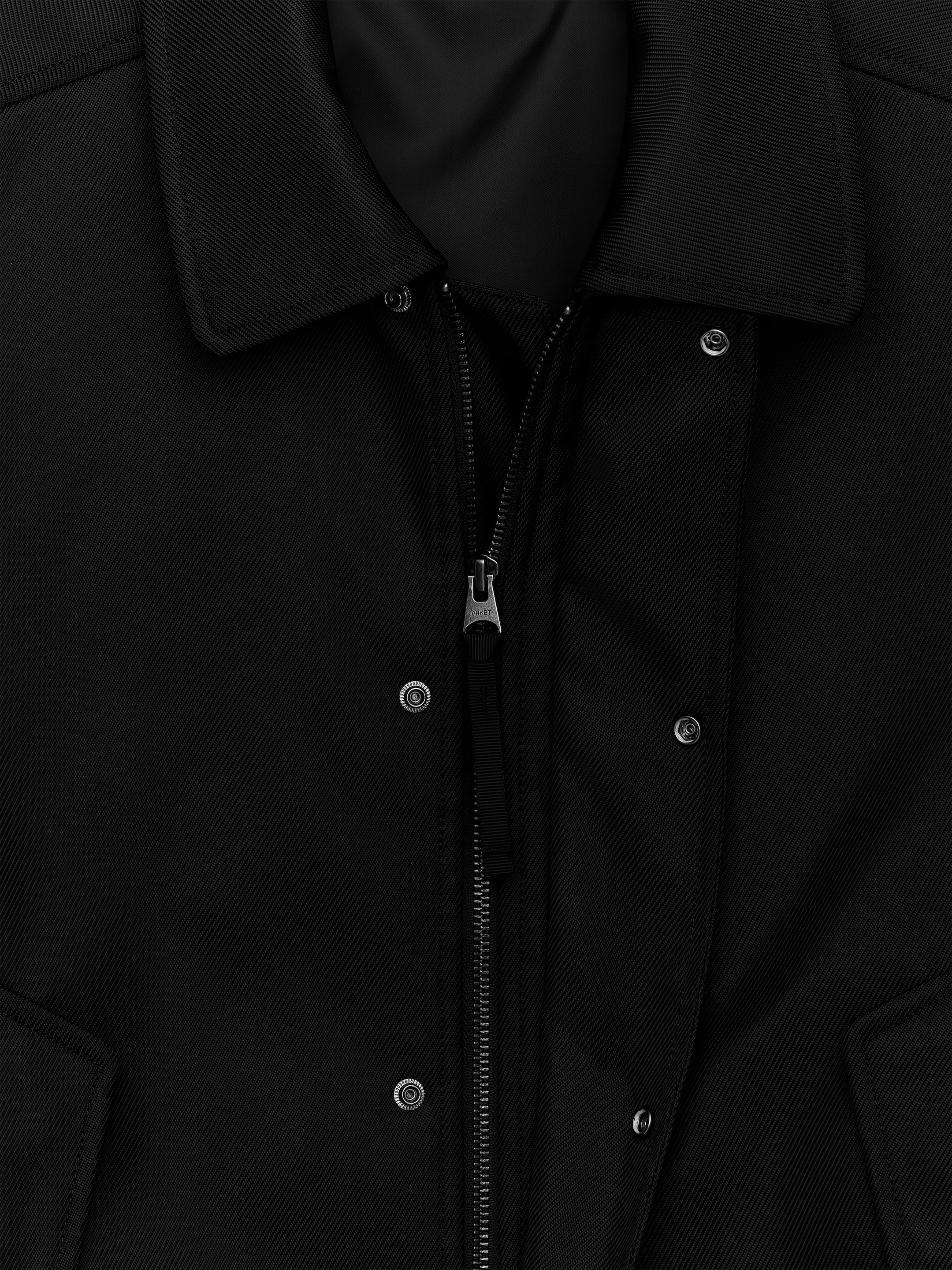 Utility-Jacke - Schwarz - Relaxed Fit - Men - StillMedia/DescriptiveStillLife - 3