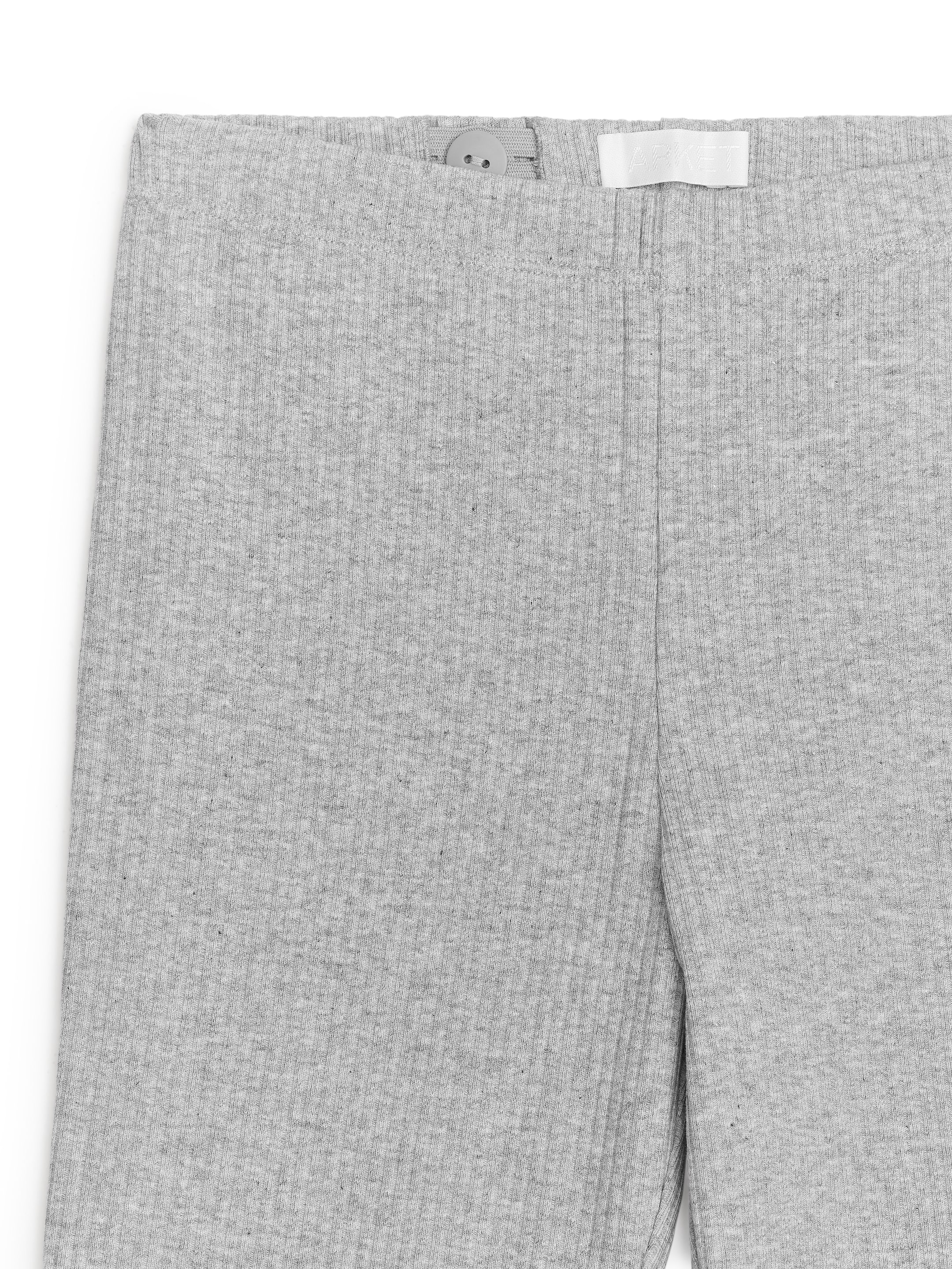 Visualizza immagine più grande: Leggings svasati a coste - Grigio mélange - BAMBINO | H&M IT 3