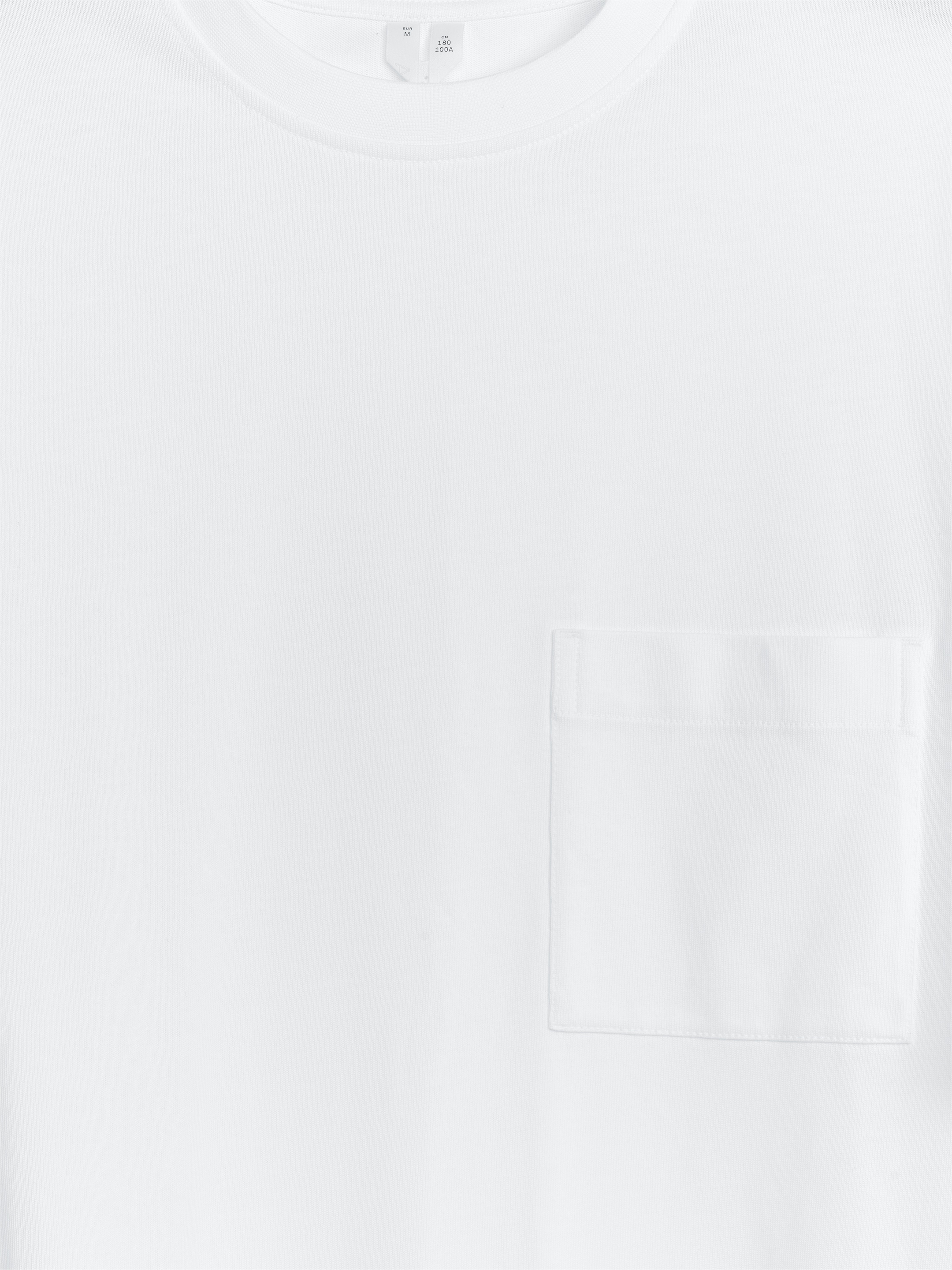 Oversized Heavyweight T-Shirt - White - Oversized - Men - StillMedia/DescriptiveDetail - 1
