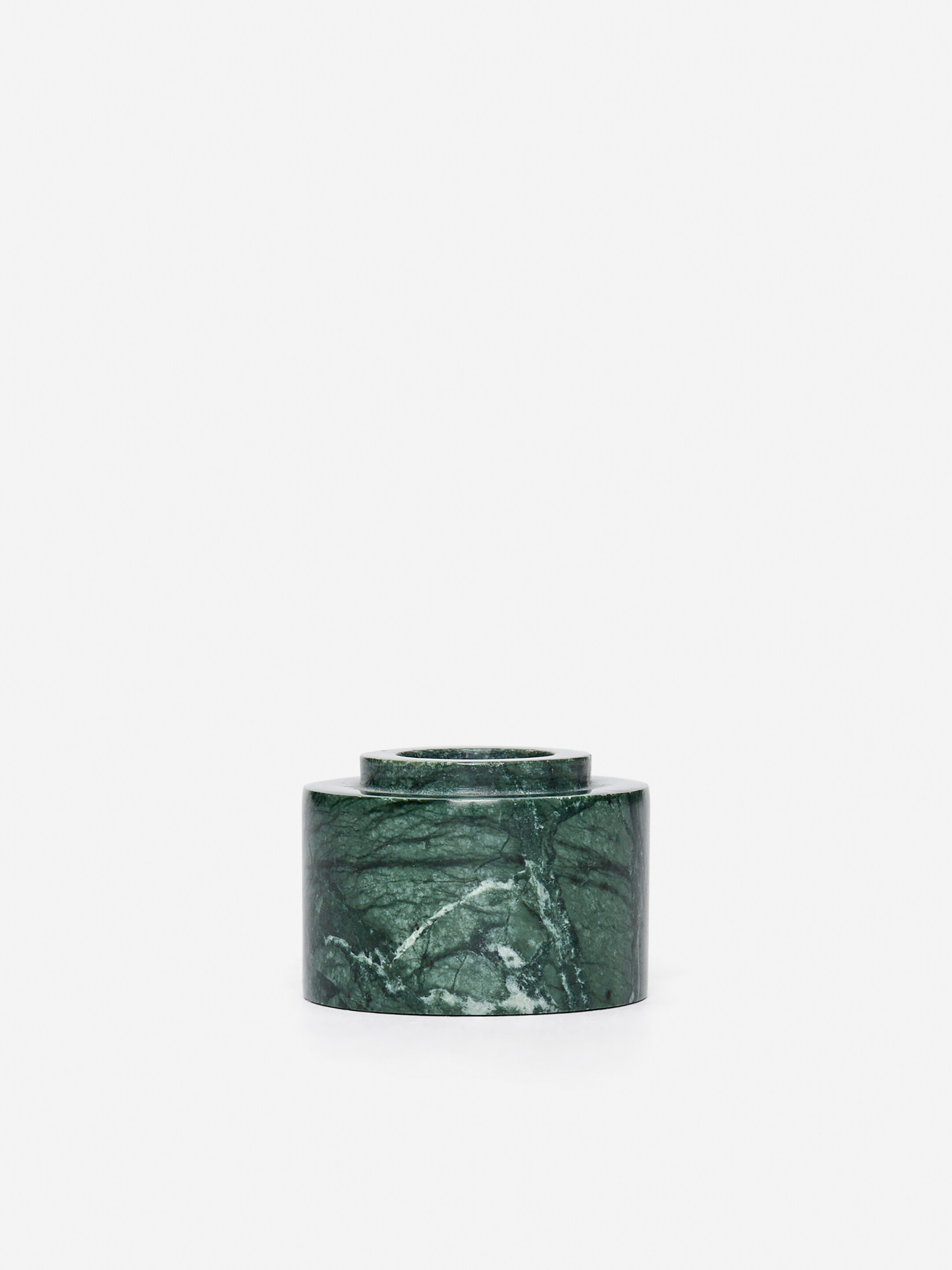 View larger image: Marble Candle Holder - Green - Home All | H&M GB 1