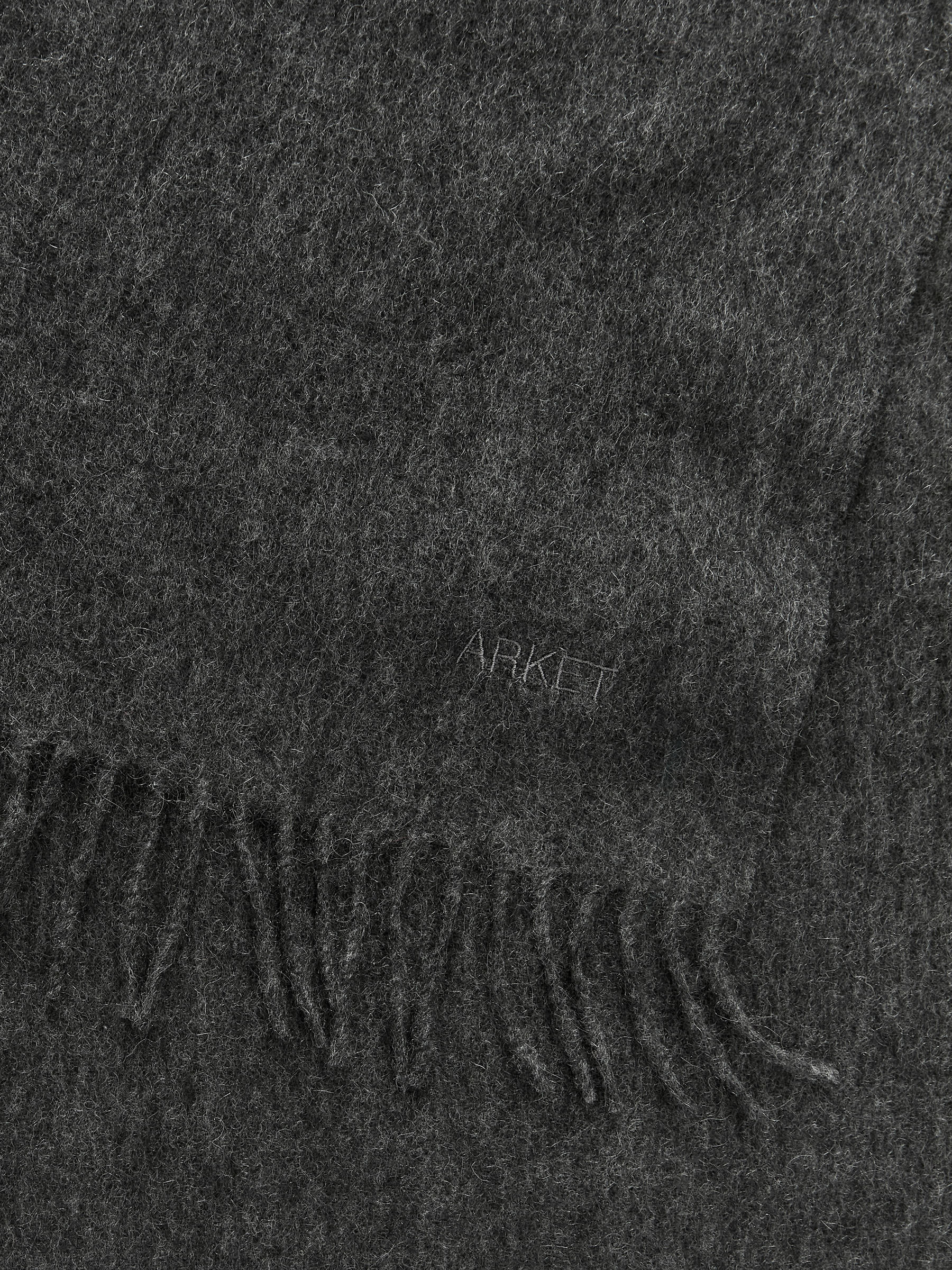 Cashmere Scarf - Dark Grey - Men - StillMedia/DescriptiveDetail - 1