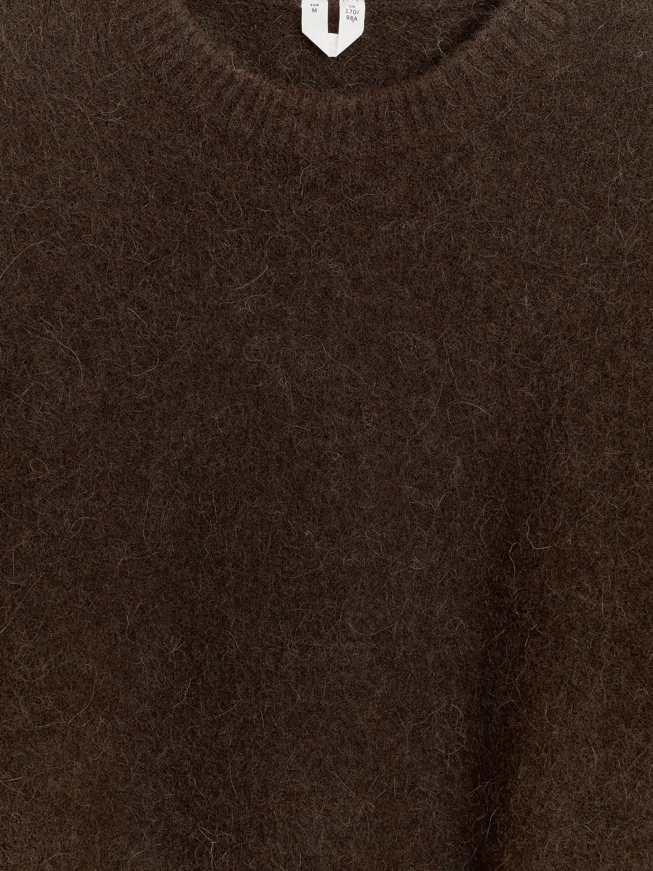 Pull en mélange de laine et d'alpaga - Marron foncé - Oversized - Femme - StillMedia/DescriptiveDetail - 1