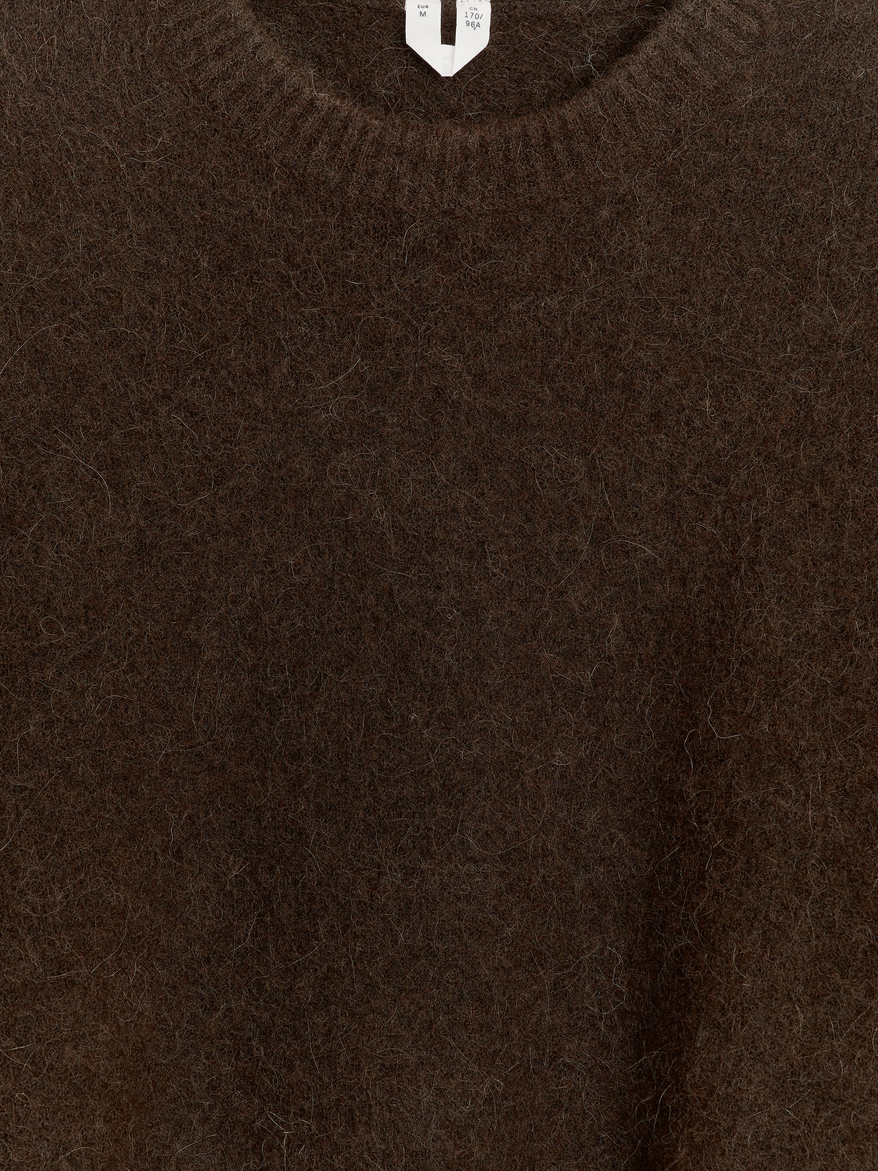 Alpaca-Wool Blend Jumper - Dark Brown - Oversized - Women - StillMedia/DescriptiveDetail - 1