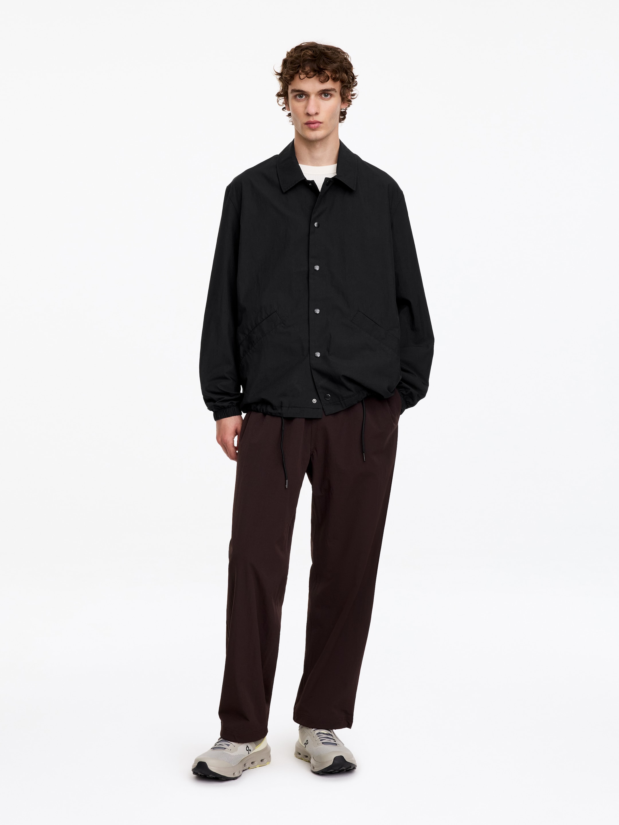 ARKET ACTIVE Coachjacke-Black-20697