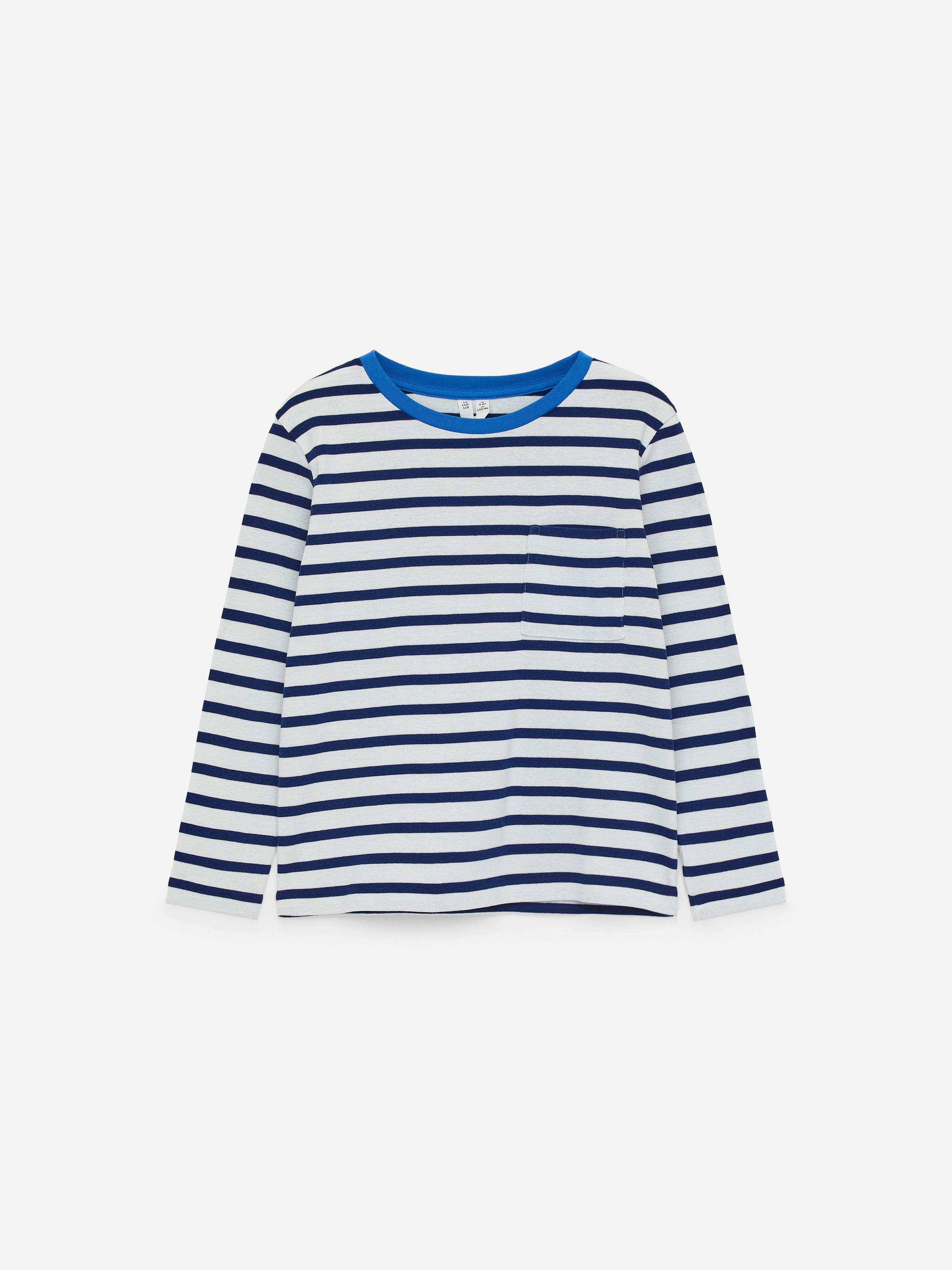 Long-Sleeved T-Shirt - White/Dark Blue - Regular fit - Children - StillMedia/DescriptiveStillLife - 4