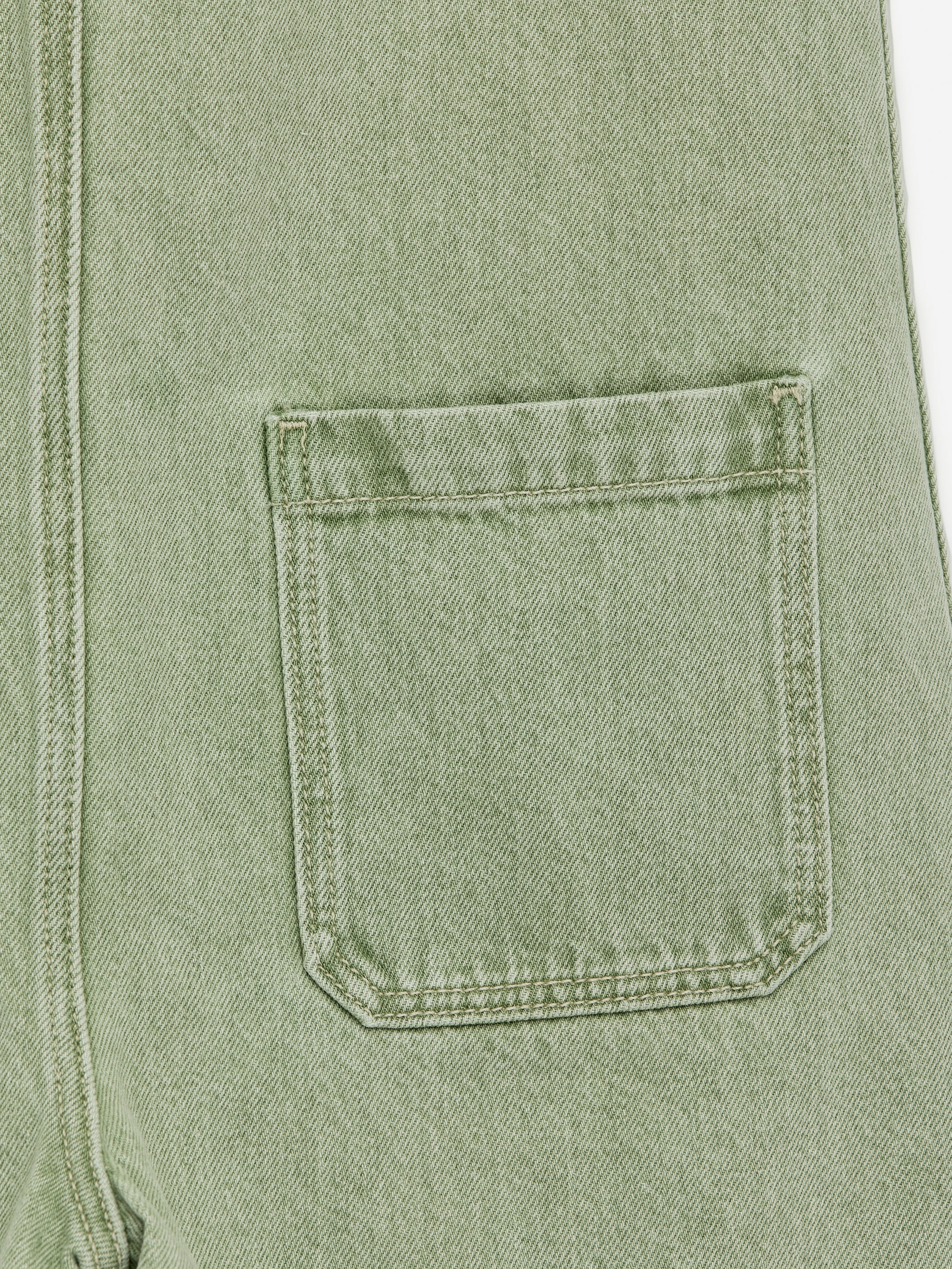 Grotere afbeelding bekijken: Denim jumpsuit - Groen - KINDEREN | H&M BE 3