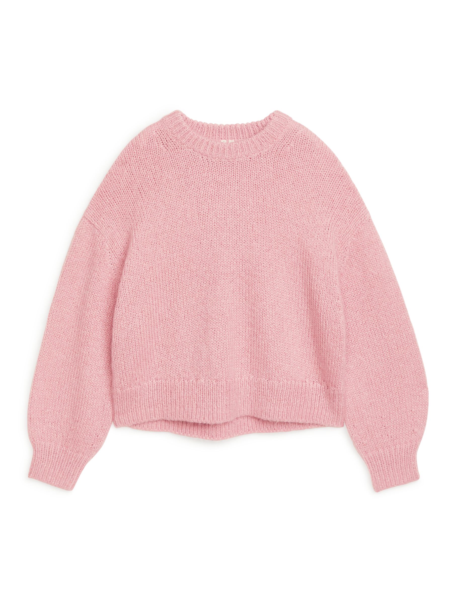 Mohair Blend Jumper - Pale Pink - Corte relajado - Women - StillMedia/DescriptiveStillLife - 1