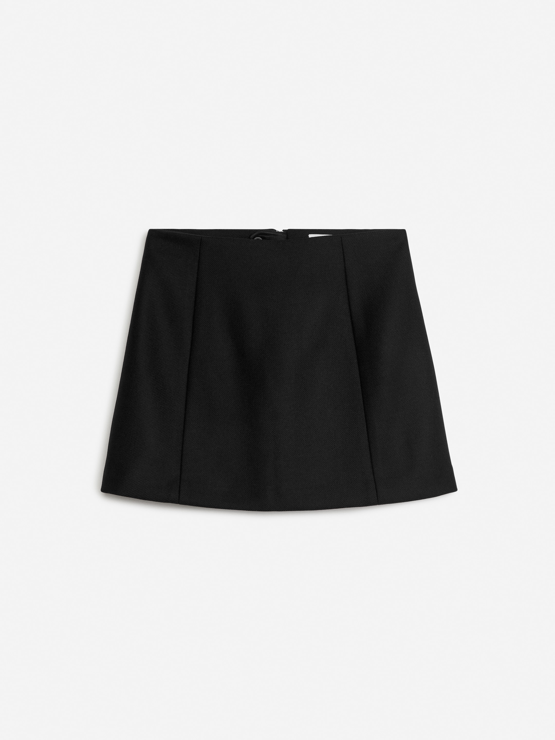 Zobacz większy obraz: Wełniana spódnica mini - Czarny - ONA | H&M PL 1