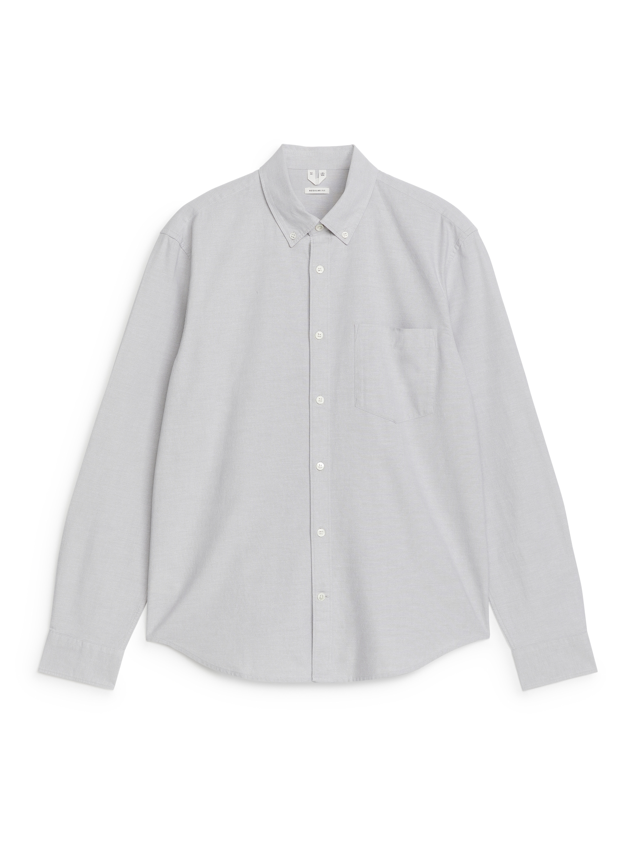 Visa större bild: Oxfordskjorta - Ljusgrå - HERR | H&M SE 6