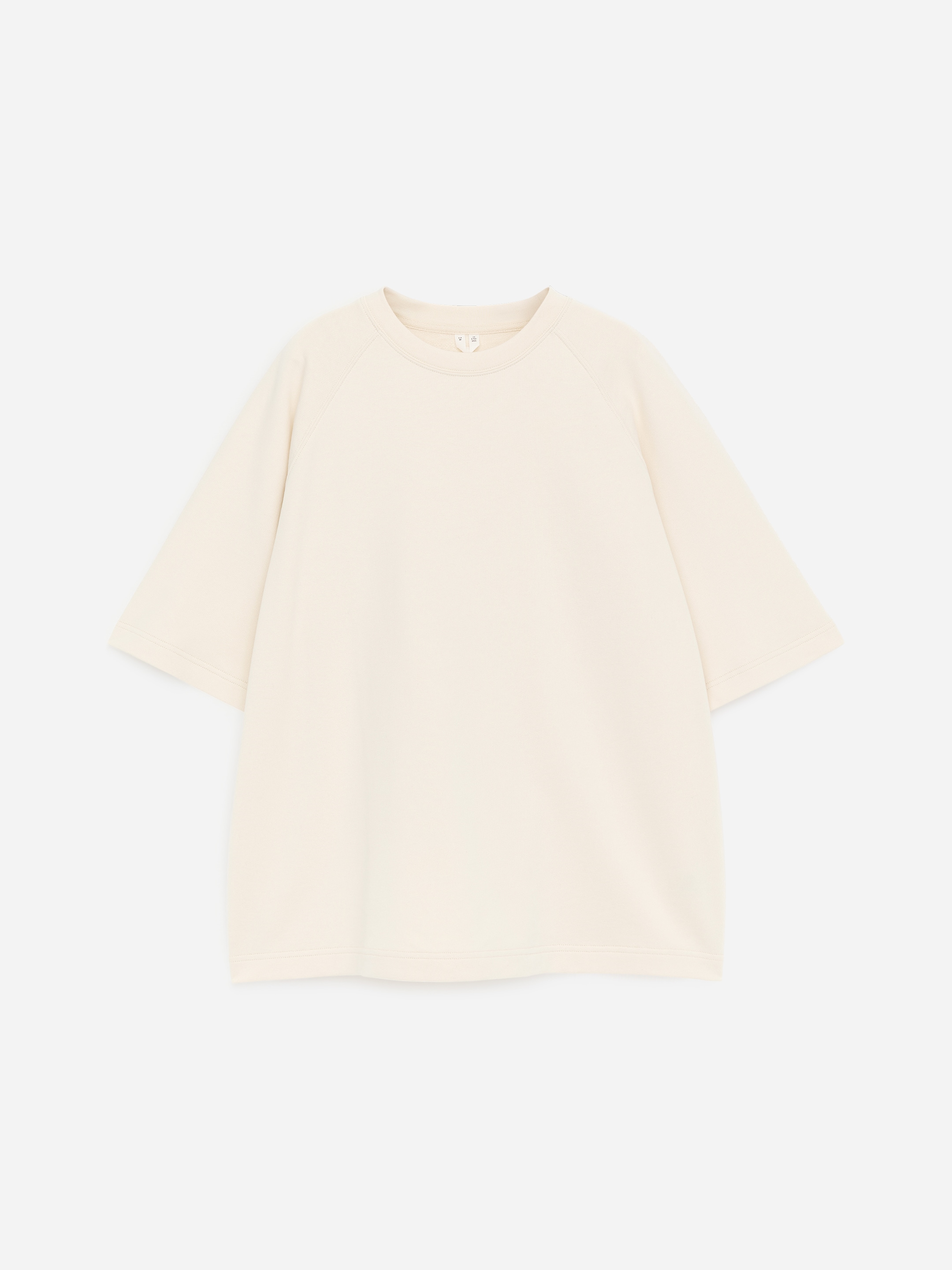 Short-Sleeve Sweatshirt-#E1DCC6-18555