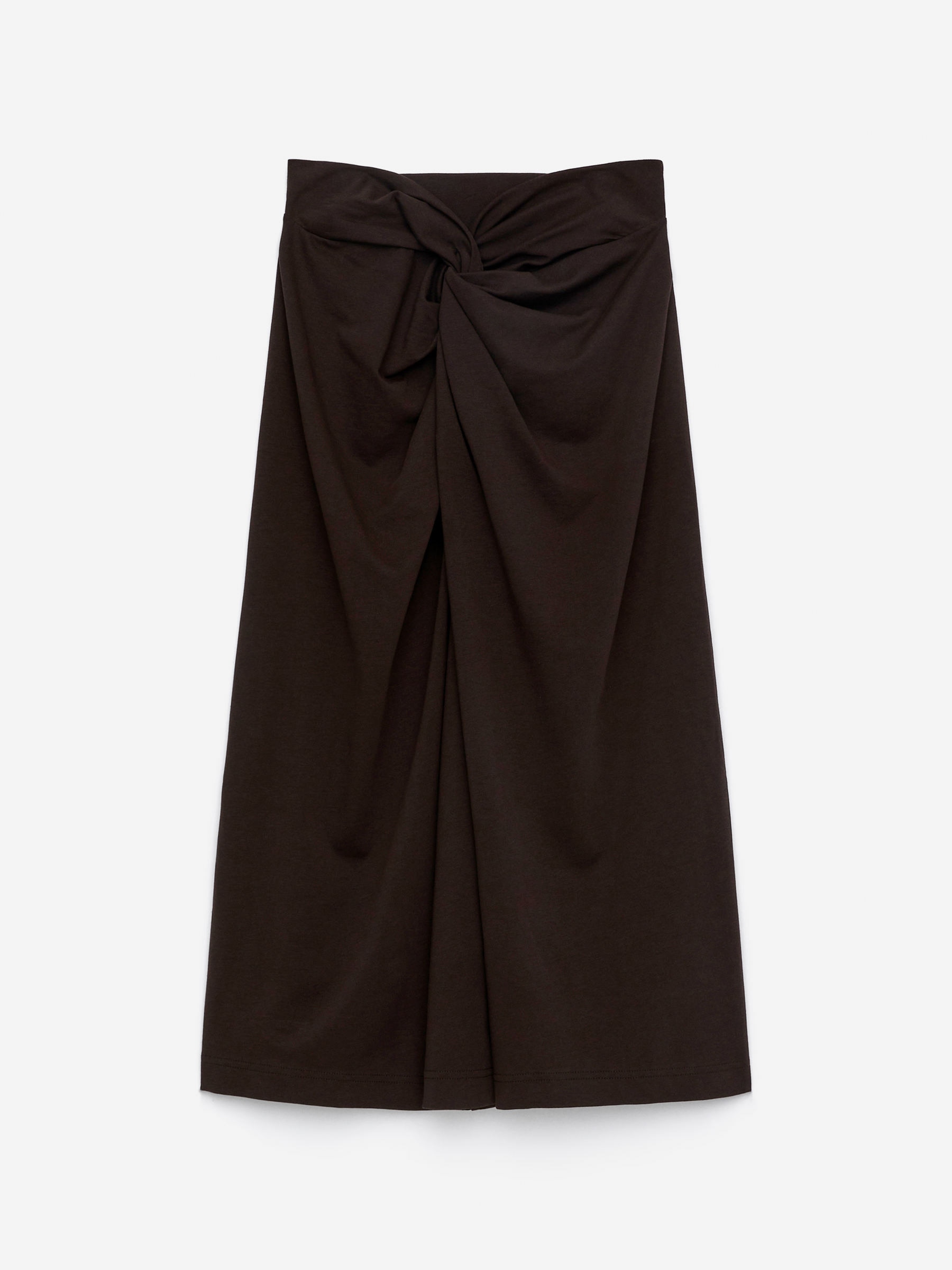Twist Midi Skirt - Brown - Regular fit - Women - StillMedia/DescriptiveStillLife - 1