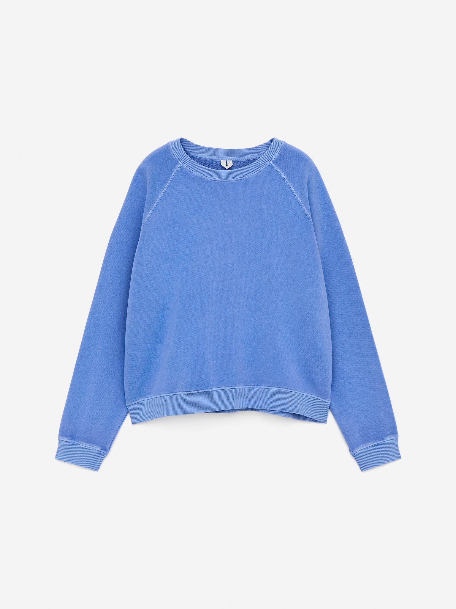 Terry Sweatshirt - Blue/Black/Grey Melange/Pink/Purple/Dark Blue
