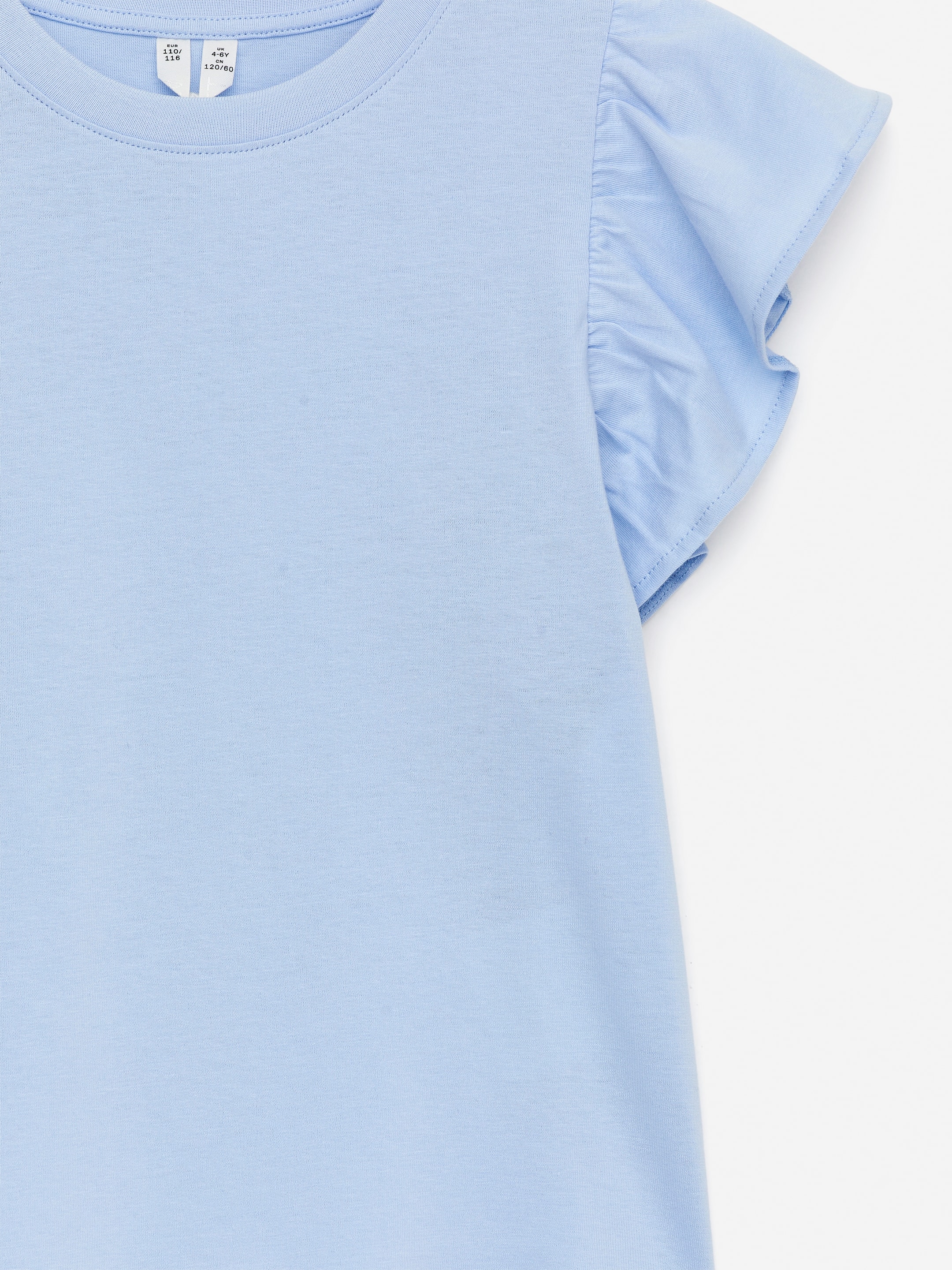 Topp med volanger - Ljusblå - Regular fit - Children - StillMedia/DescriptiveDetail - 3