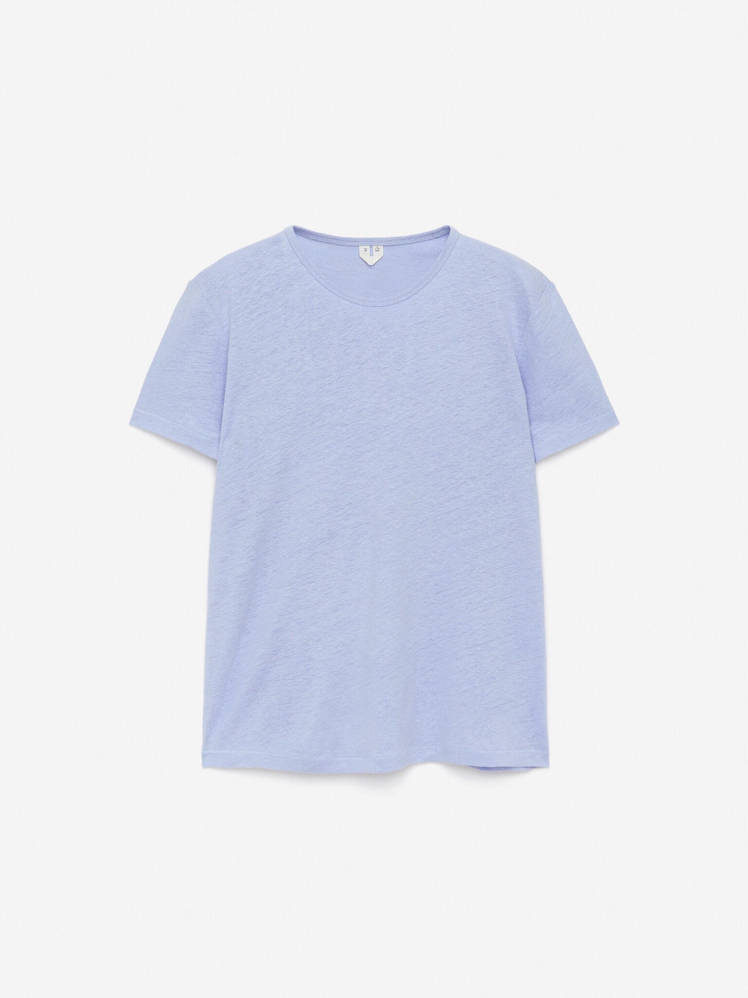 Μπλουζάκι από Λινό Μείγμα - Light Blue/Λευκό/Σκούρο Μπλε