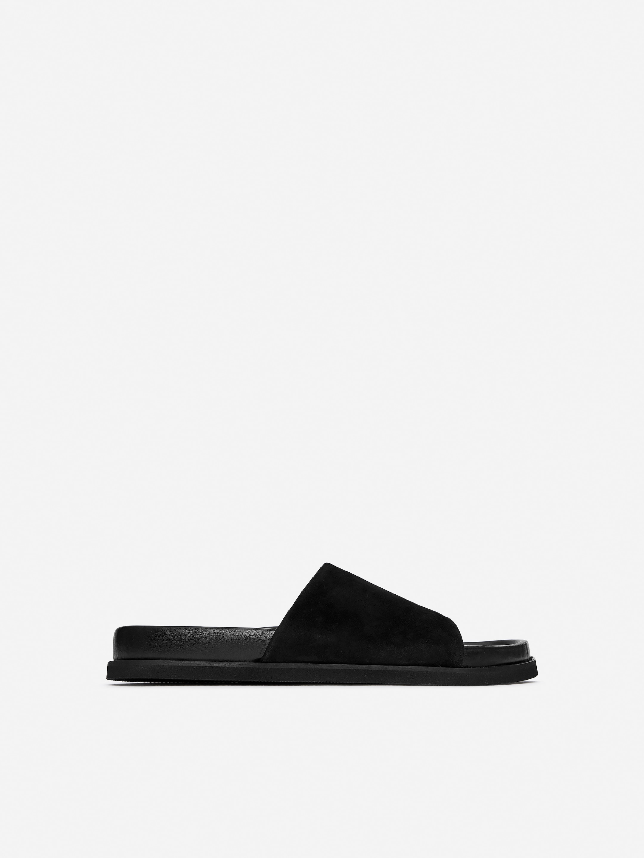 Visualizza immagine più grande: Sandali in pelle scamosciata - Nero - DONNA | H&M IT 3