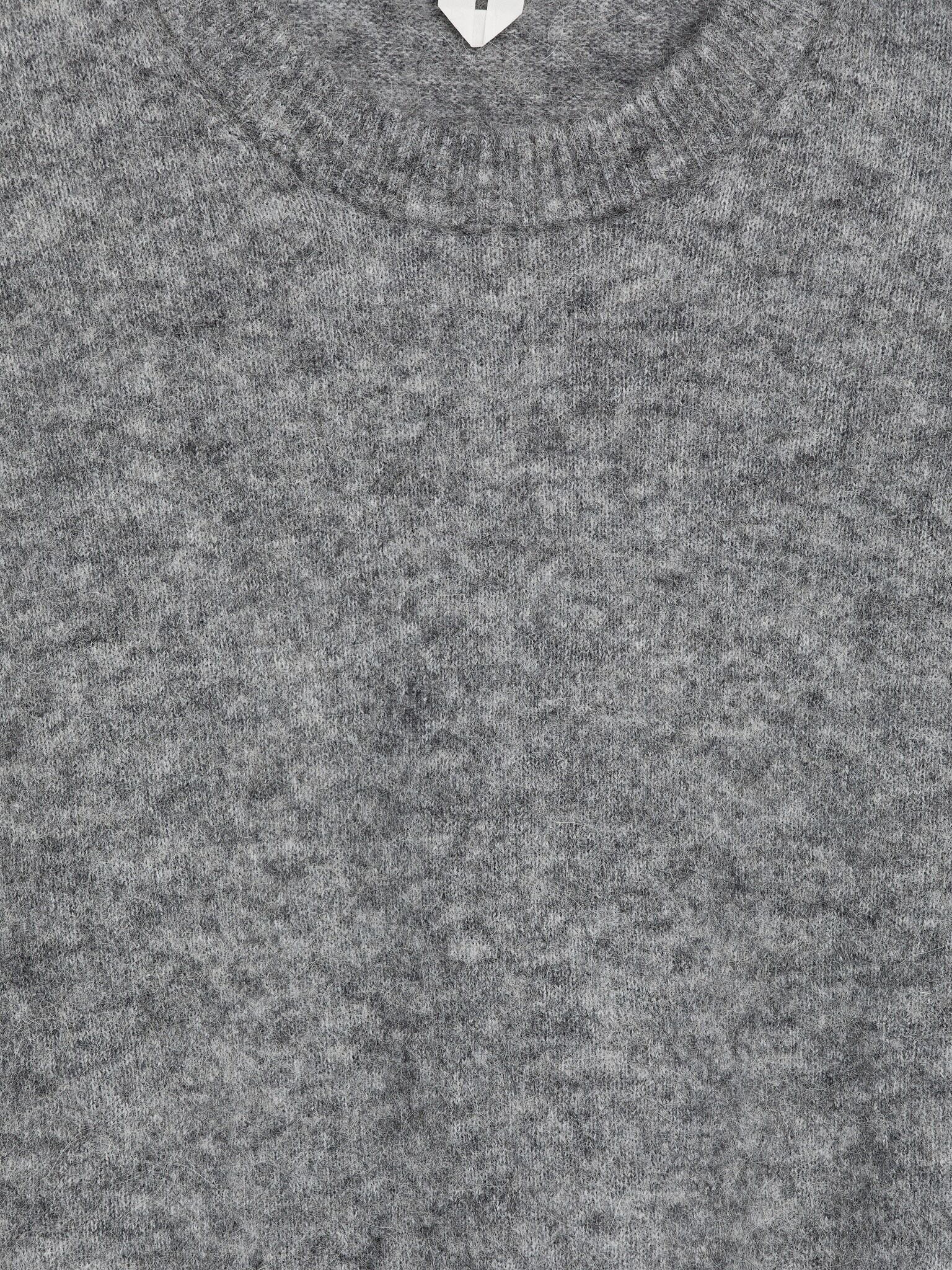 Pull en mélange de laine et d'alpaga - Gris clair/Noir/Blanc cassé/Rouge/Violet/Beige/Bordeaux foncé - 2