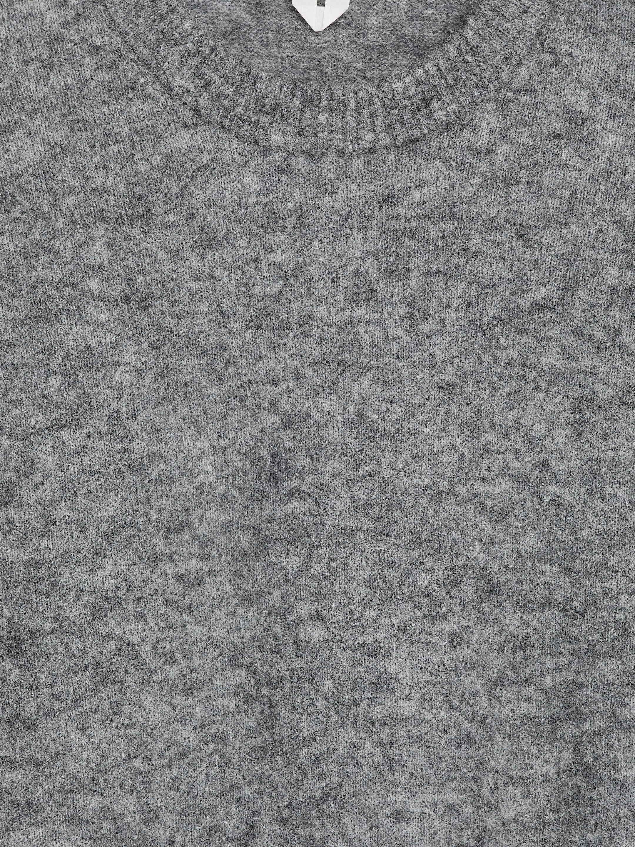 Alpaca-Wool Blend Jumper - Light Grey - Oversized - Women - StillMedia/DescriptiveDetail - 2