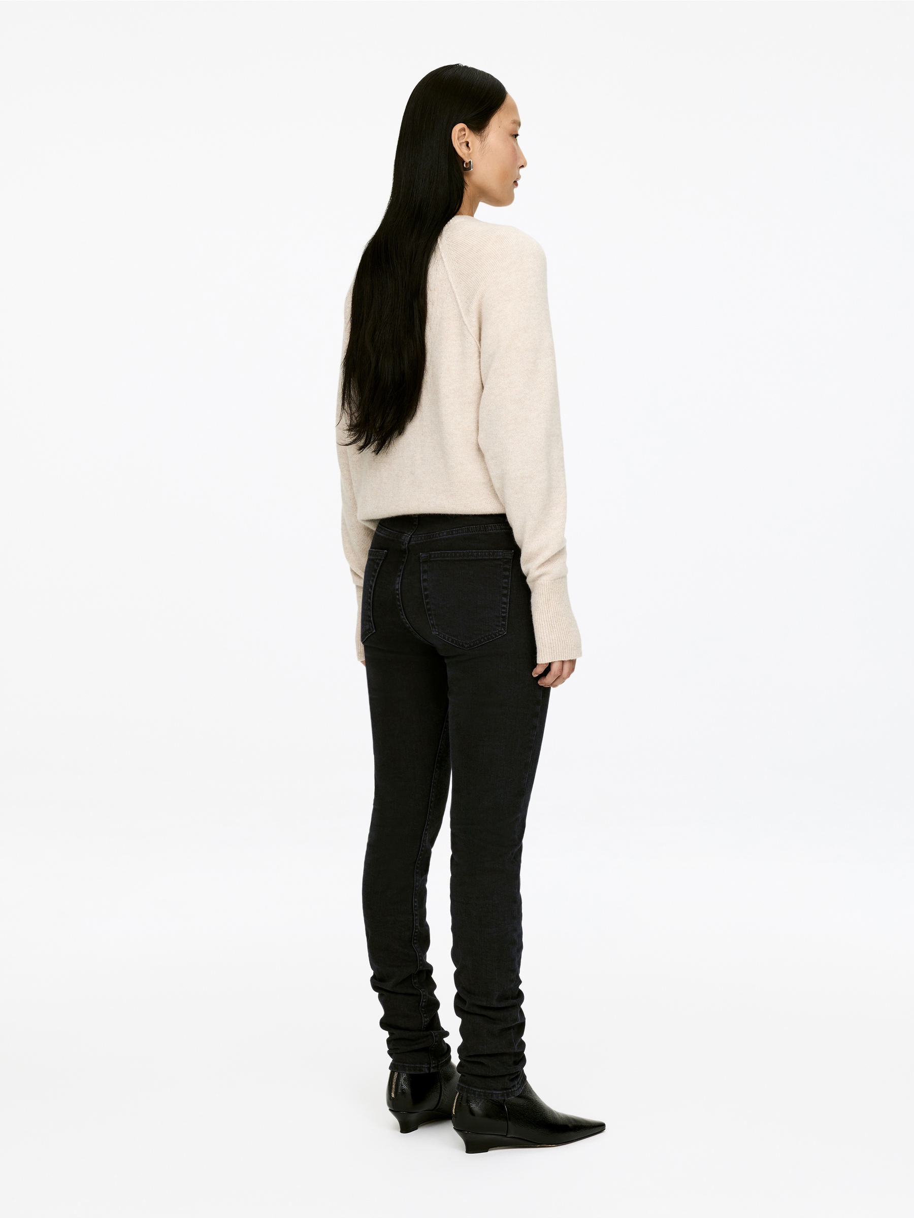 AZALEA smala jeans - Svart - Slim fit - Women - StillMedia/Lookbook - 15