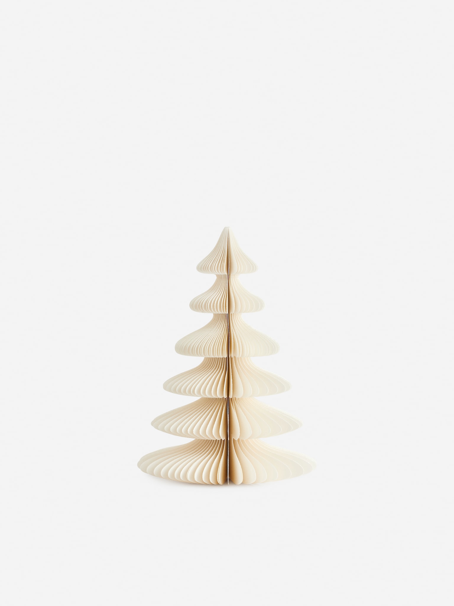 Decorazione in carta da 22 cm - Bianco sporco