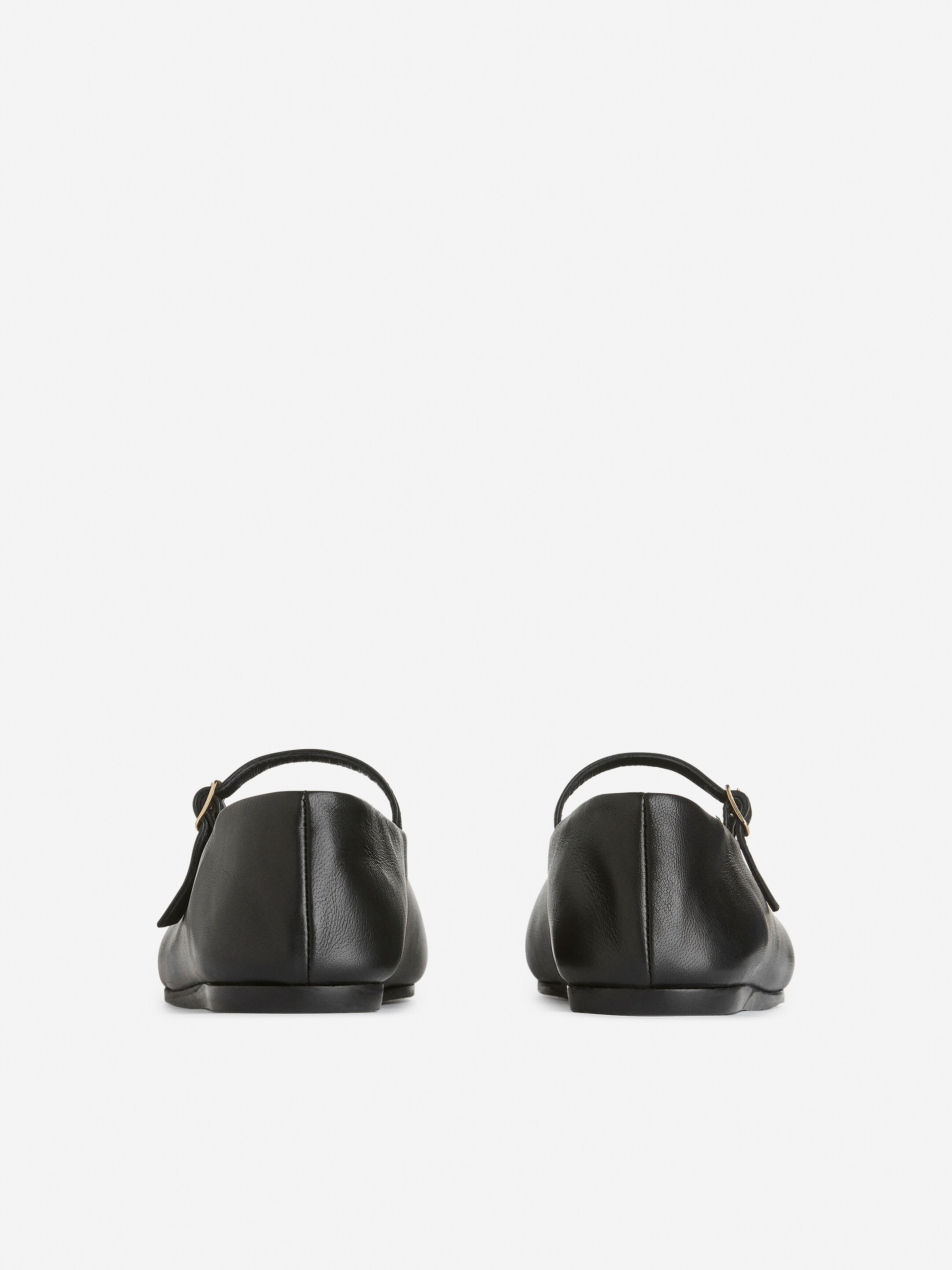 View larger image: Leather Mary Jane Flats - Black - Ladies | H&M GB 4