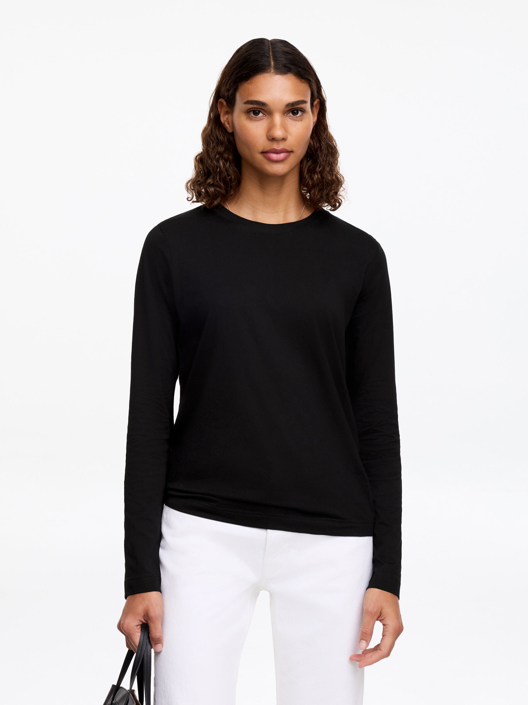 Signature Long-Sleeve T-Shirt-#272628-12521