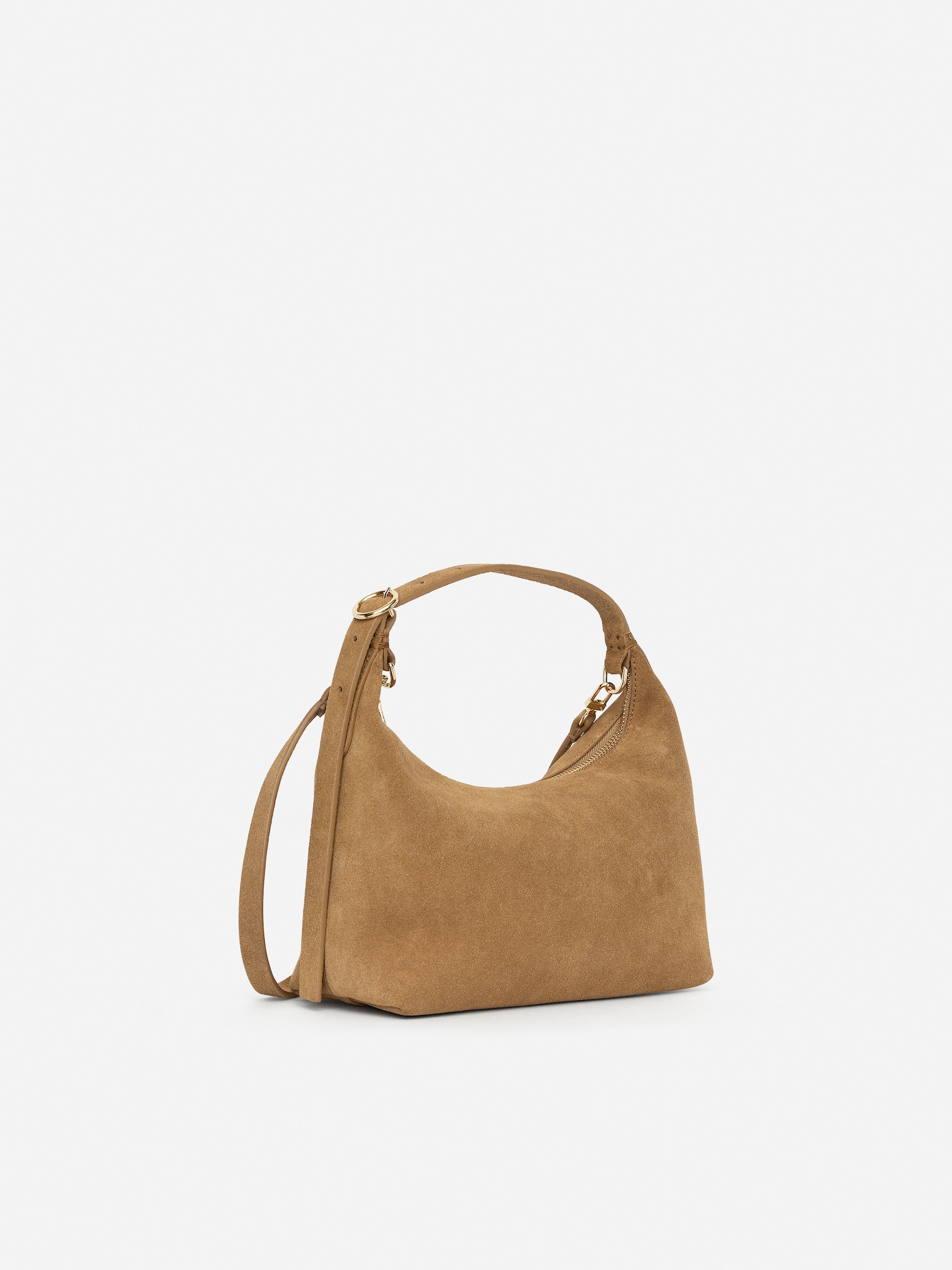 Sac en daim - Beige/Marron/Marron/Vert kaki - 7