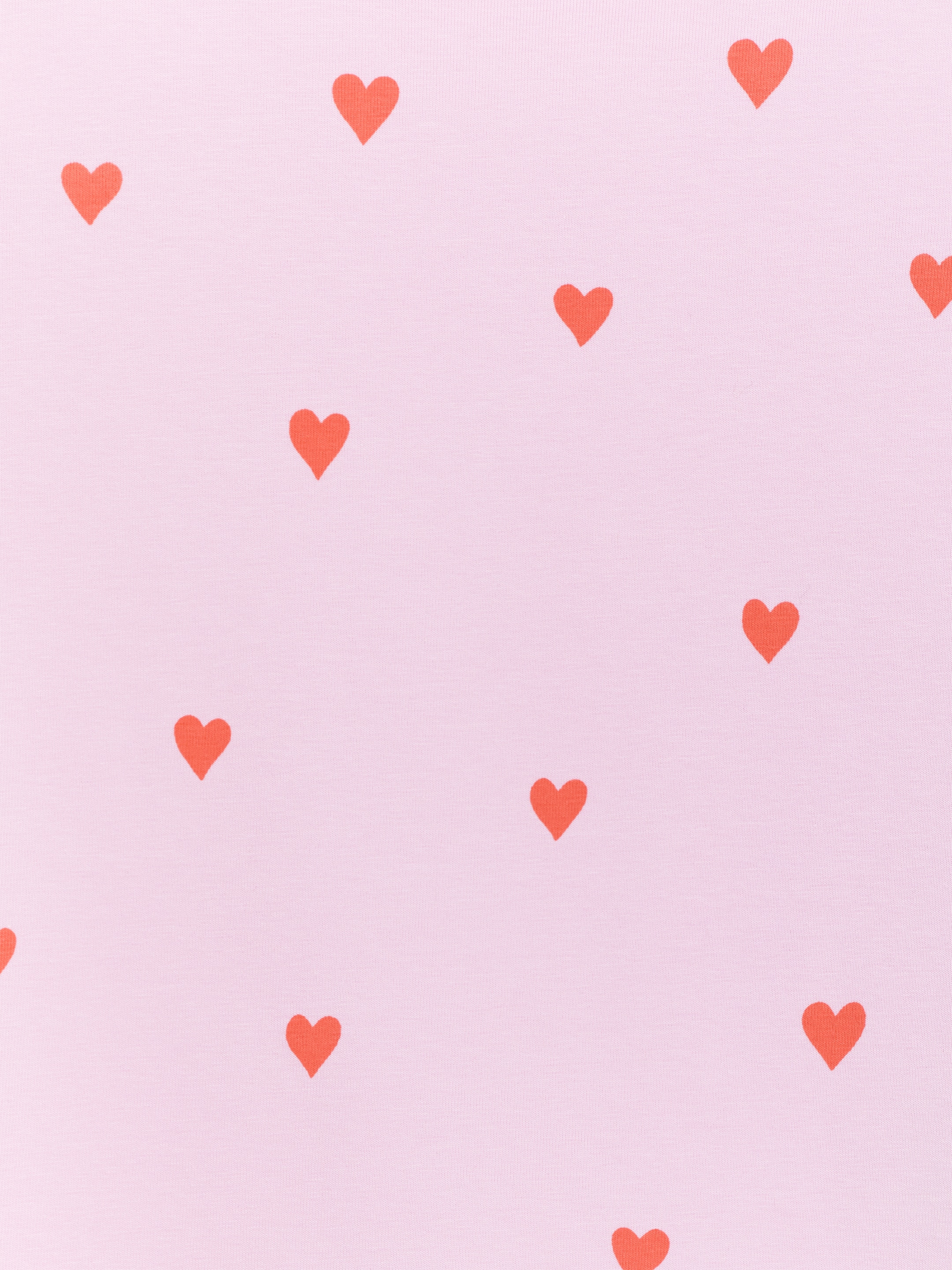 Short Jersey Pyjama Set - Pink/Hearts - Children - StillMedia/DescriptiveDetail - 2