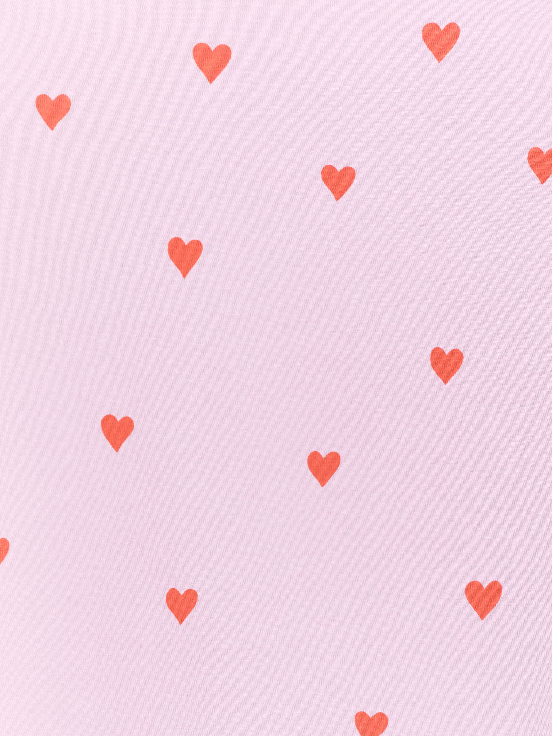 Short Jersey Pyjama Set - Pink/Hearts - Children - StillMedia/DescriptiveDetail - 2