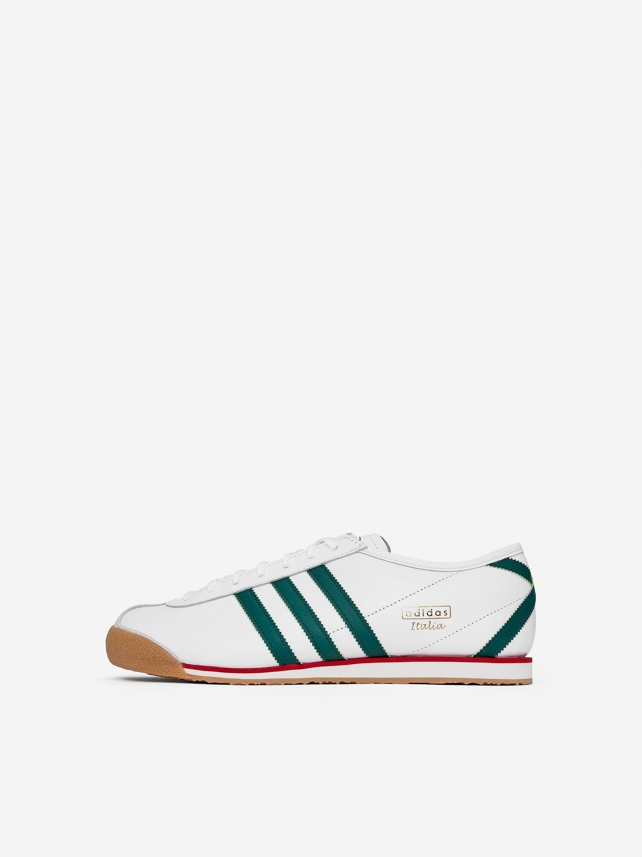 adidas Italia 70s Trainers - White/Green/Red - Men - StillMedia/DescriptiveStillLife - 7