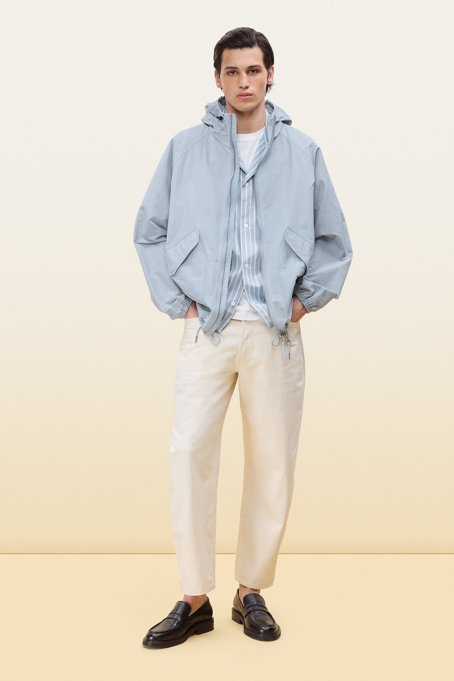 CREEK Relaxed Barrel Jeans - Ecru/Blå - 3