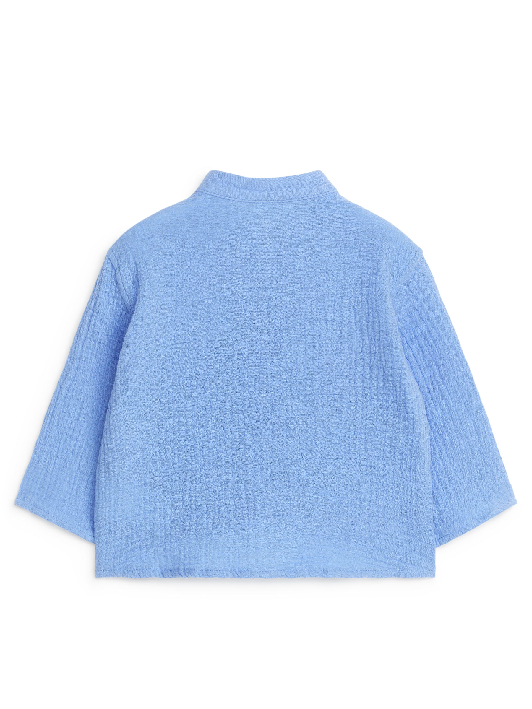 Baumwoll-Musselin-Hemd - Hellblau - Regular Fit - Kinder - StillMedia/DescriptiveStillLife - 2