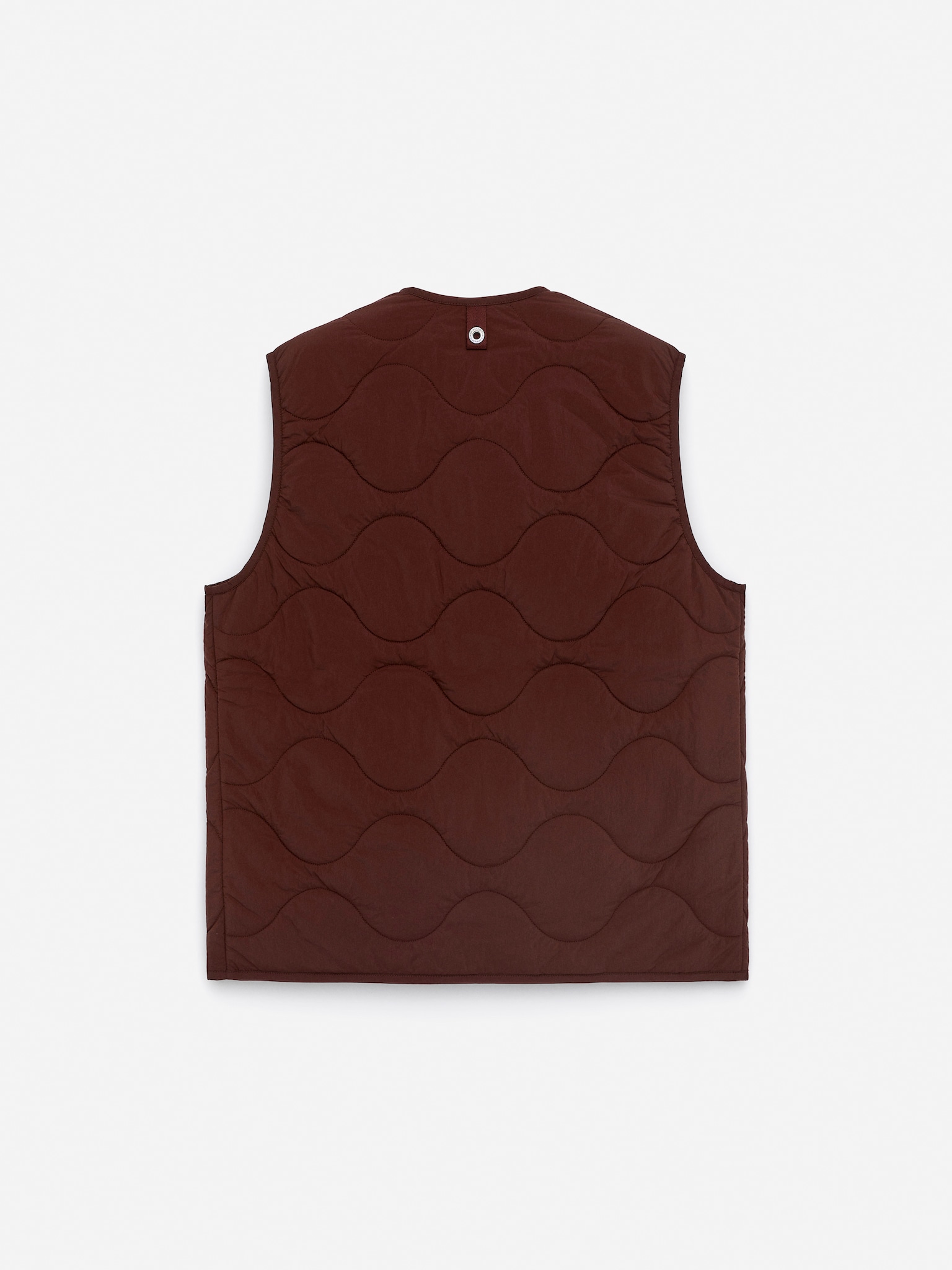 2-in-1 Quilted Liner Vest - Reddish Brown/Dark Blue/Black/Khaki Green/Blue/Green - 3