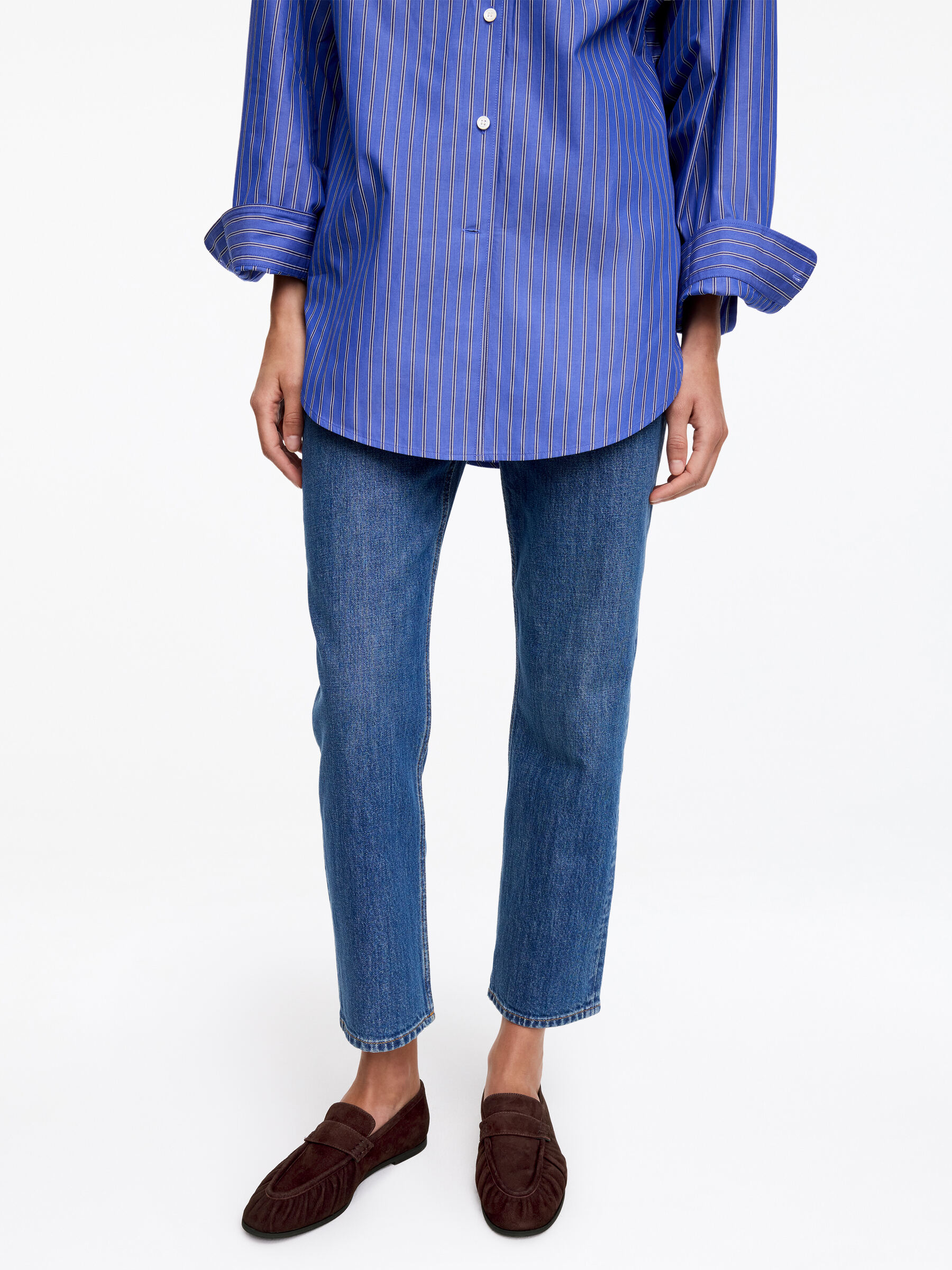 Suede Loafers - Brown - Women - StillMedia/Lookbook - 7