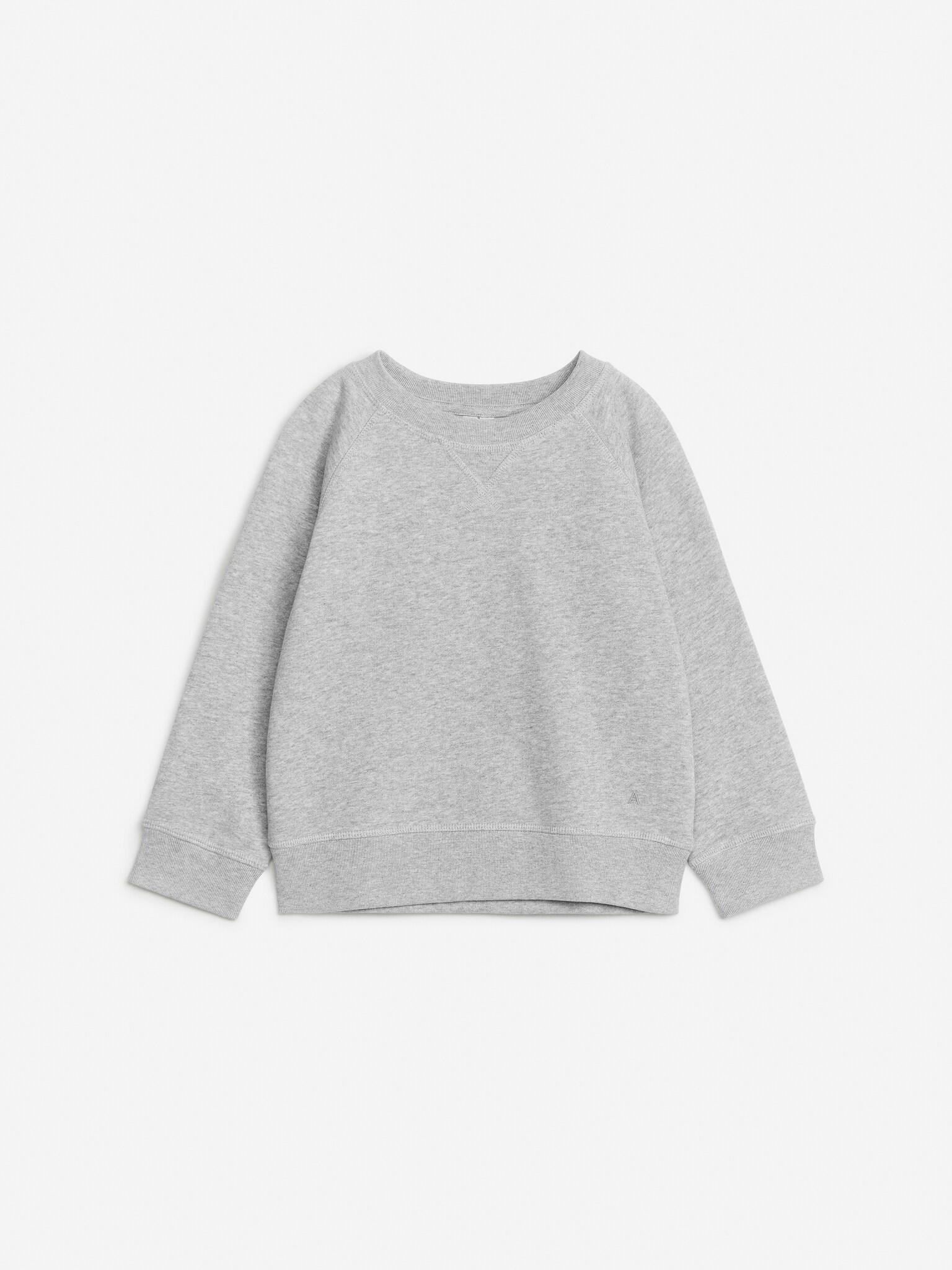 Cotton Sweatshirt - Grey Melange/Dark Blue/Lilac/Oat/Blue