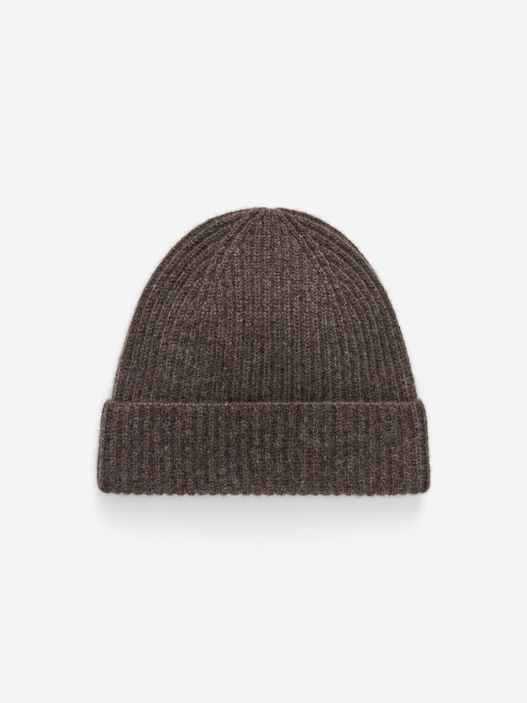 Cashmere-Wool Beanie-#3F3838-17019