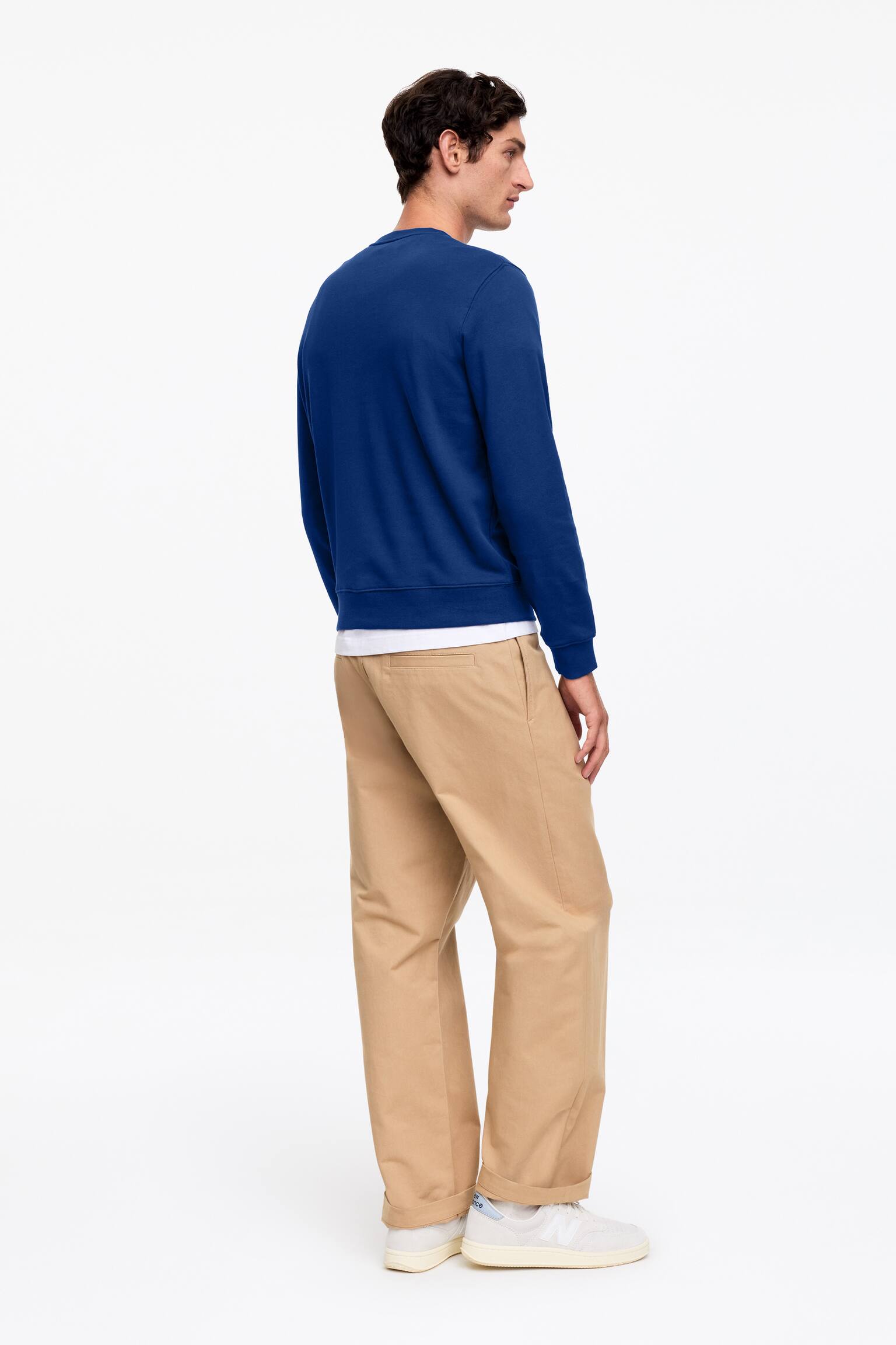 Stredne ťažká mikina - Tmavomodrá/Black/hnedá/Tmavomodrá/Grey - 3