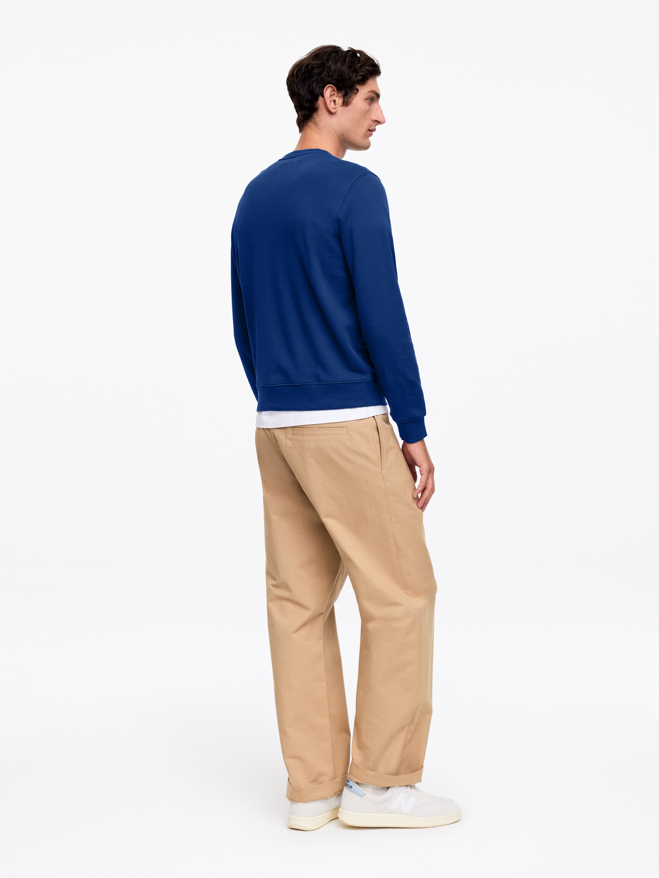 Sweat semi-épais - Bleu foncé - Regular fit - Homme - StillMedia/Lookbook - 3