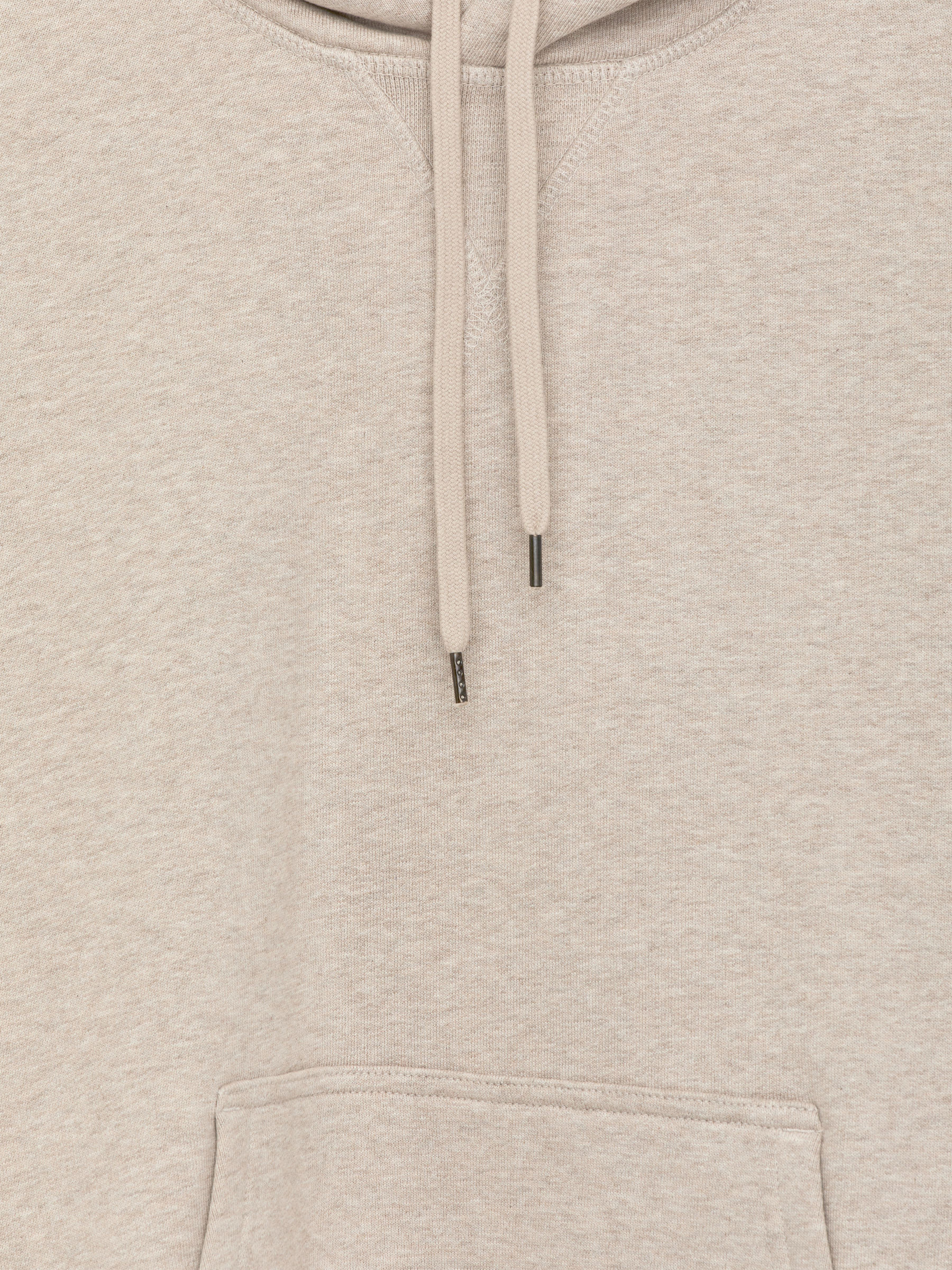 Sweatshirt mit Kapuze - Hellbeige meliert - Loose Fit - Women - StillMedia/DescriptiveDetail - 1