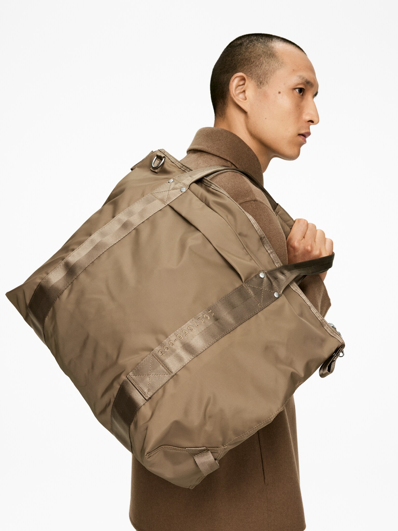 36-Hour Tote - Beige oscuro/Negro - 5