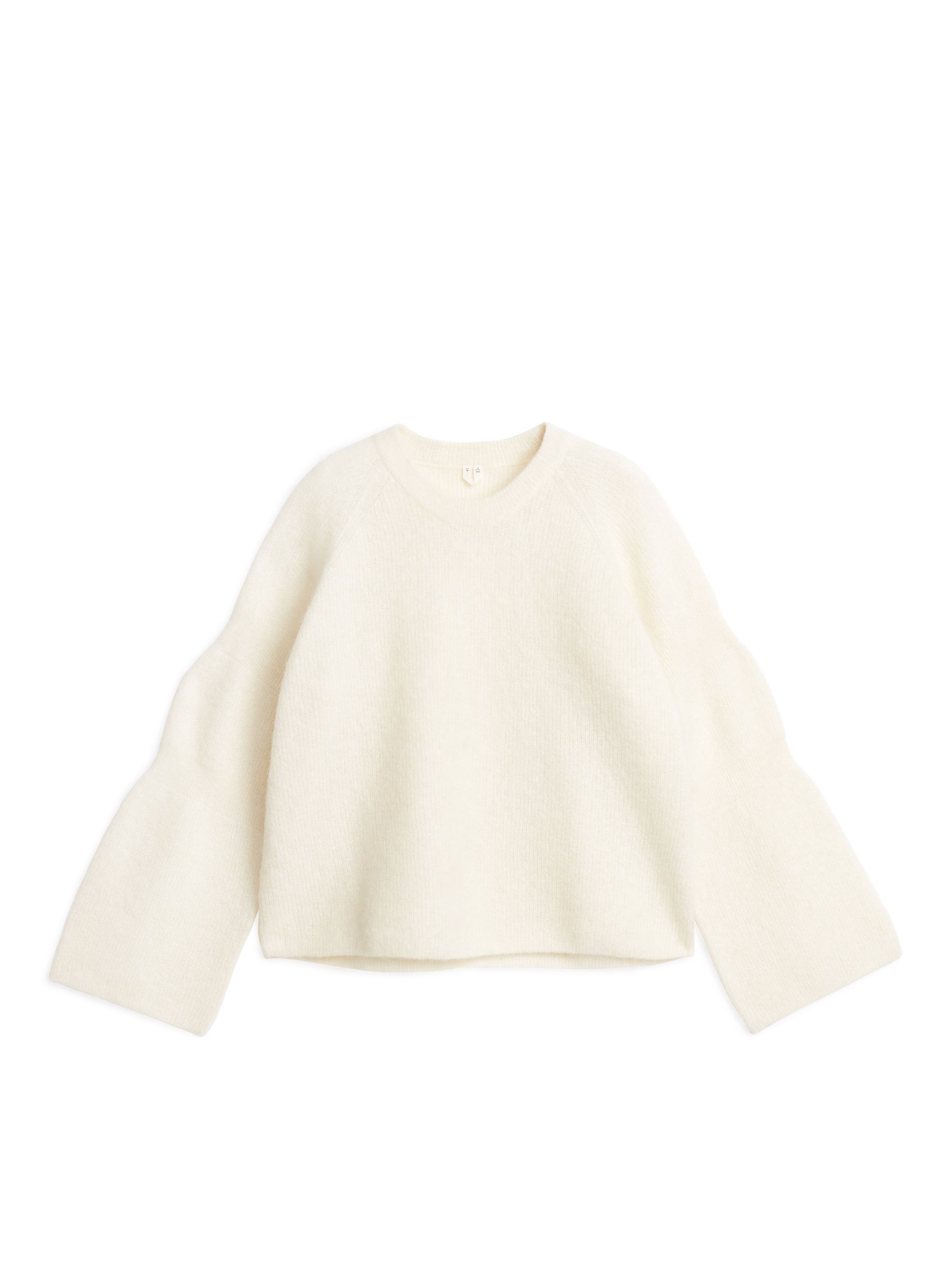 Mohair Blend Jumper - Off White - Fason swobodny - Women - StillMedia/DescriptiveStillLife - 1