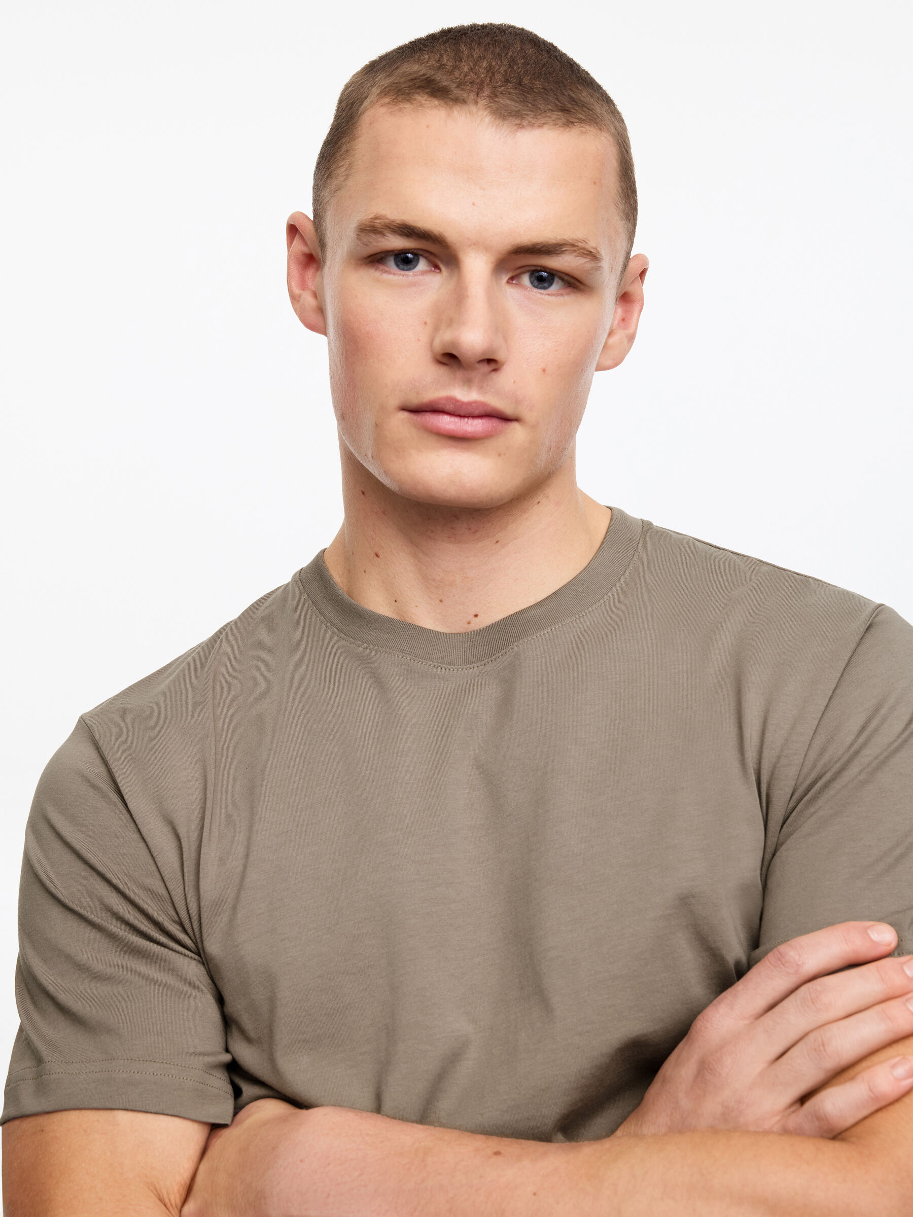 170 GSM Regular T-Shirt - Mole - Regular fit - Men - StillMedia/Lookbook - 5