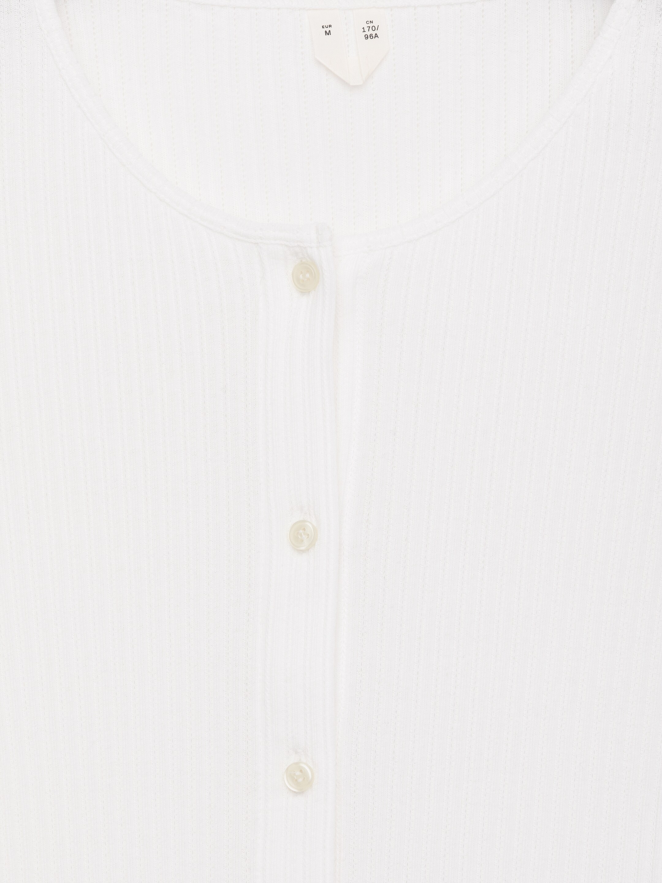 Zobrazit větší obrázek: Bavlněný pointelle kardigan - White - ŽENY | H&M CZ 2