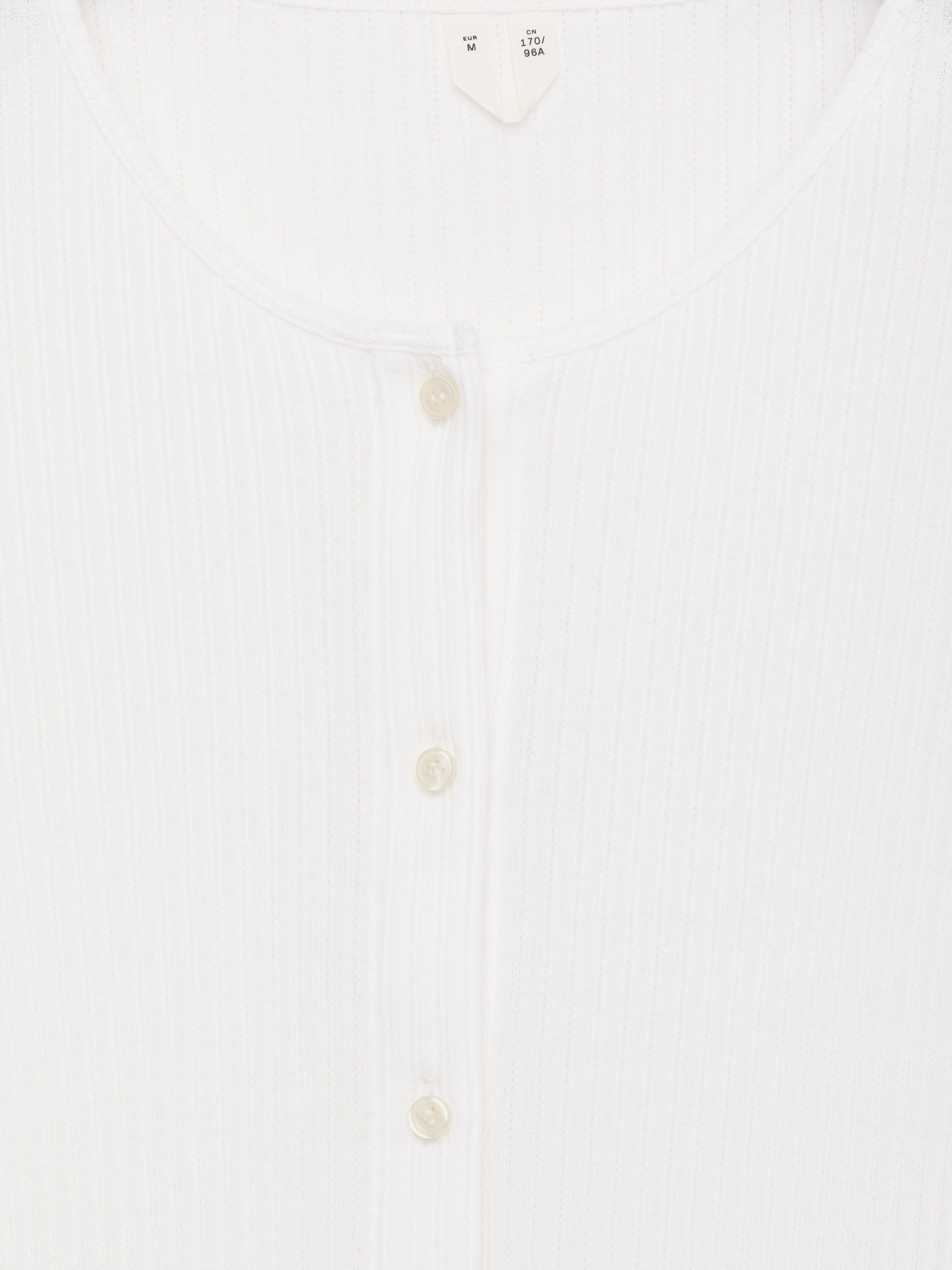 Cardigan en coton en maille pointelle - Blanc - Slim fit - Femme - StillMedia/DescriptiveDetail - 2