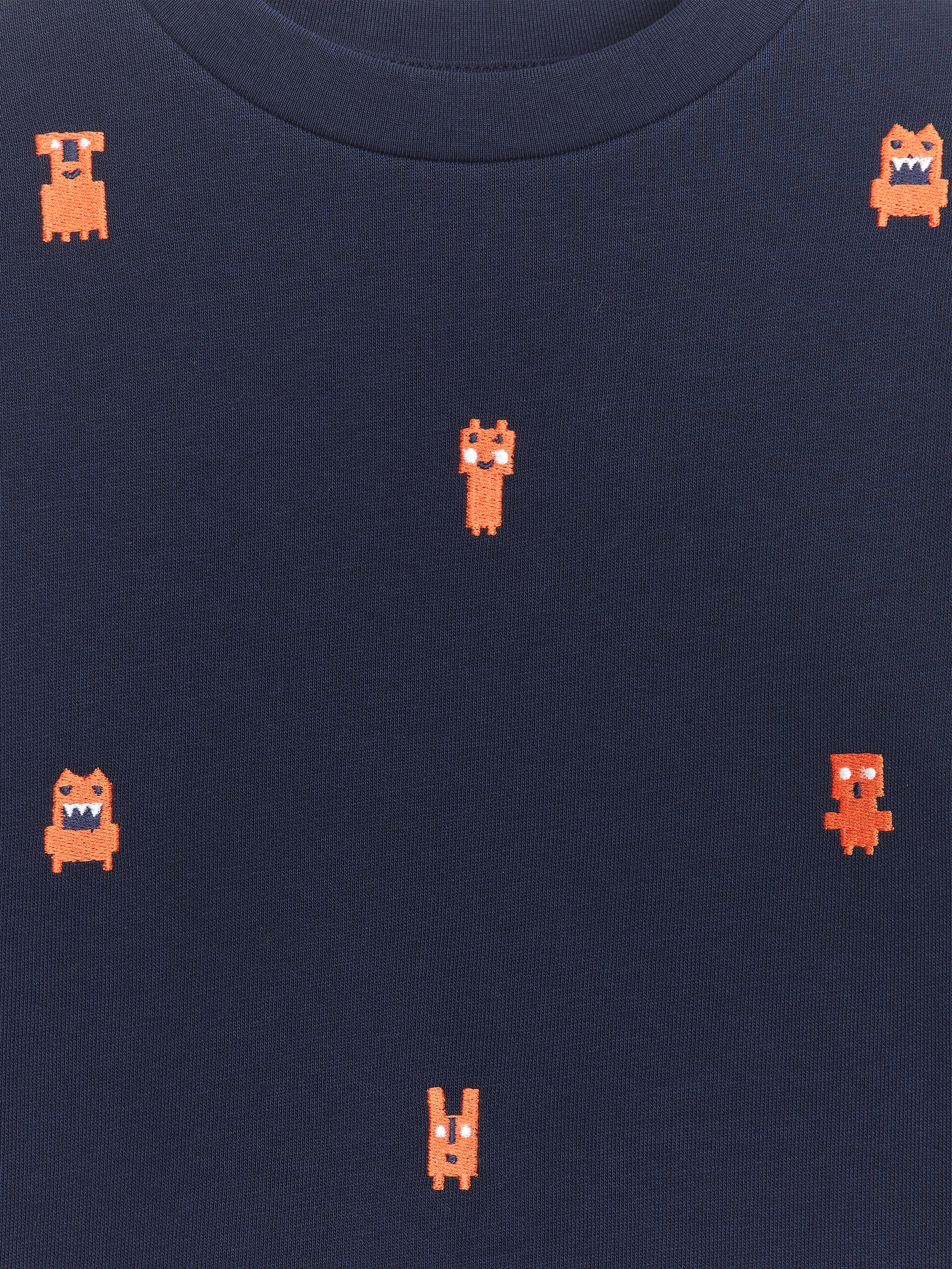 Embroidered Sweatshirt - Dark Blue - Regular fit - Children - StillMedia/DescriptiveDetail - 2